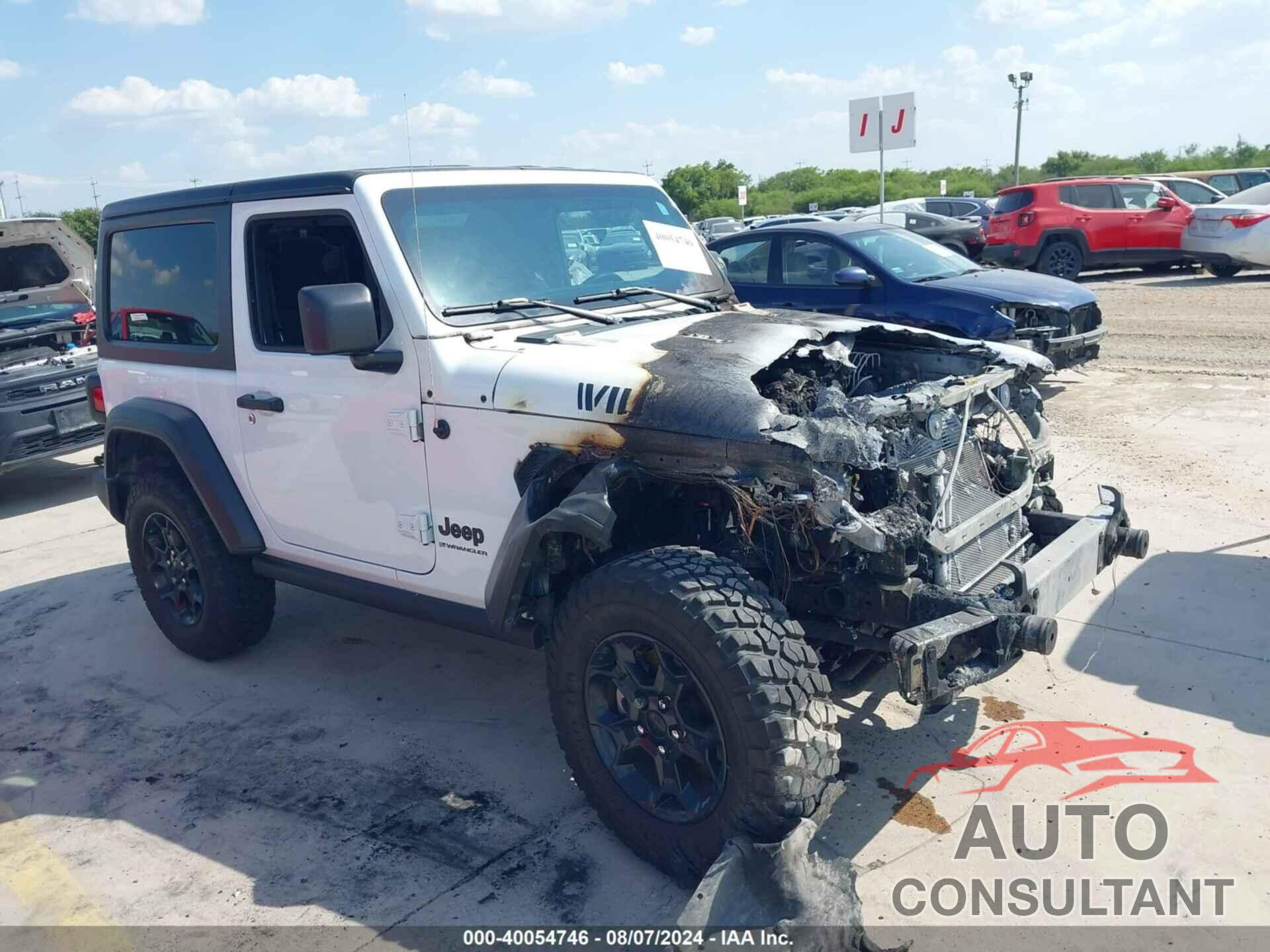 JEEP WRANGLER 2023 - 1C4GJXAN6PW640199