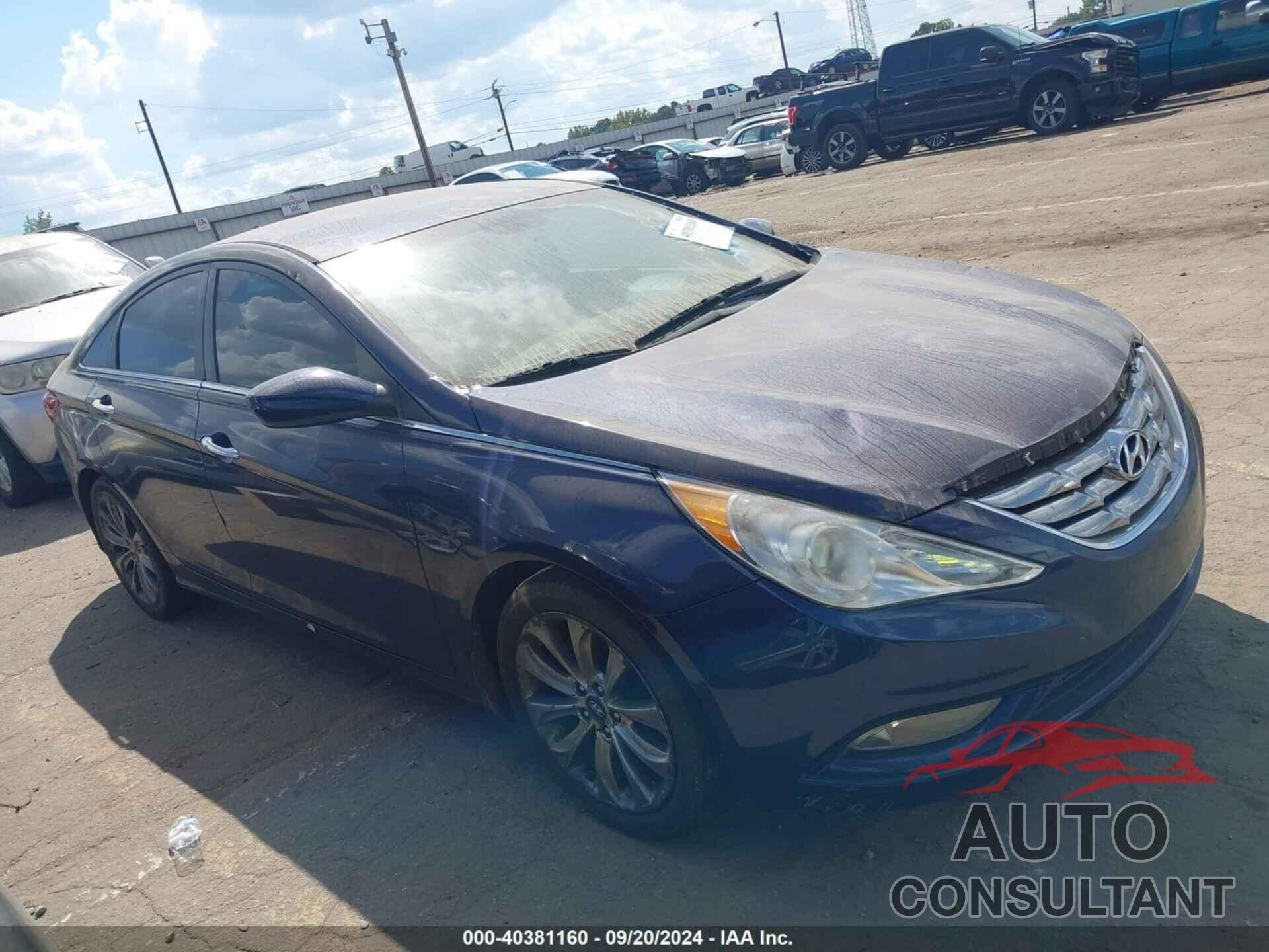HYUNDAI SONATA 2012 - 5NPEC4AB8CH374335