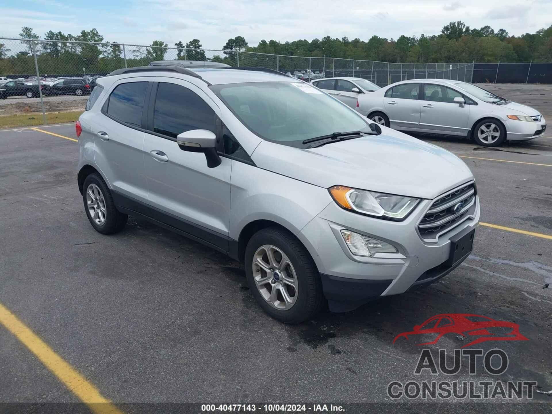 FORD ECOSPORT 2021 - MAJ3S2GE9MC401352