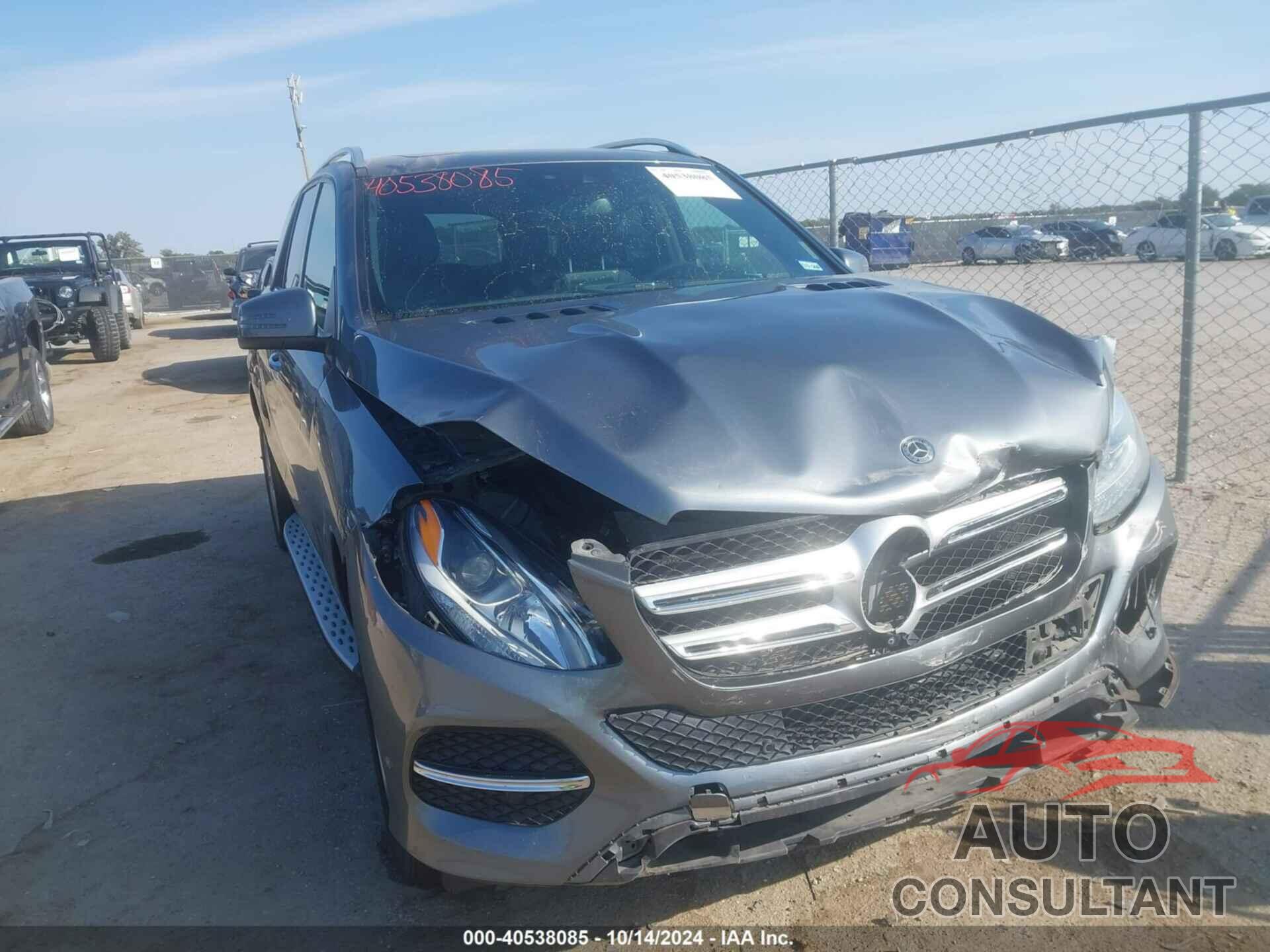 MERCEDES-BENZ GLE 2018 - 4JGDA5HB4JA995732