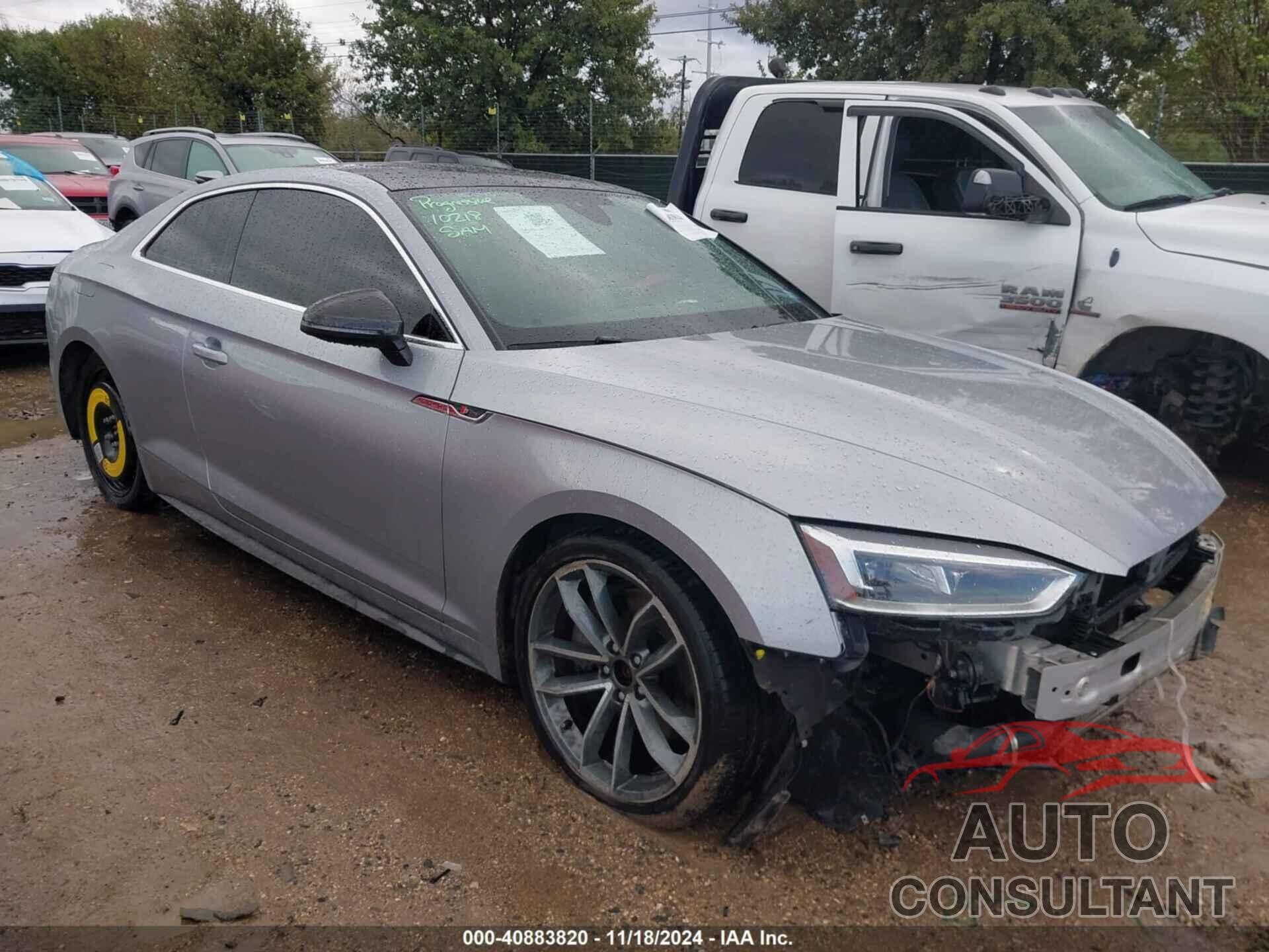 AUDI A5 2018 - WAUTNAF56JA071879