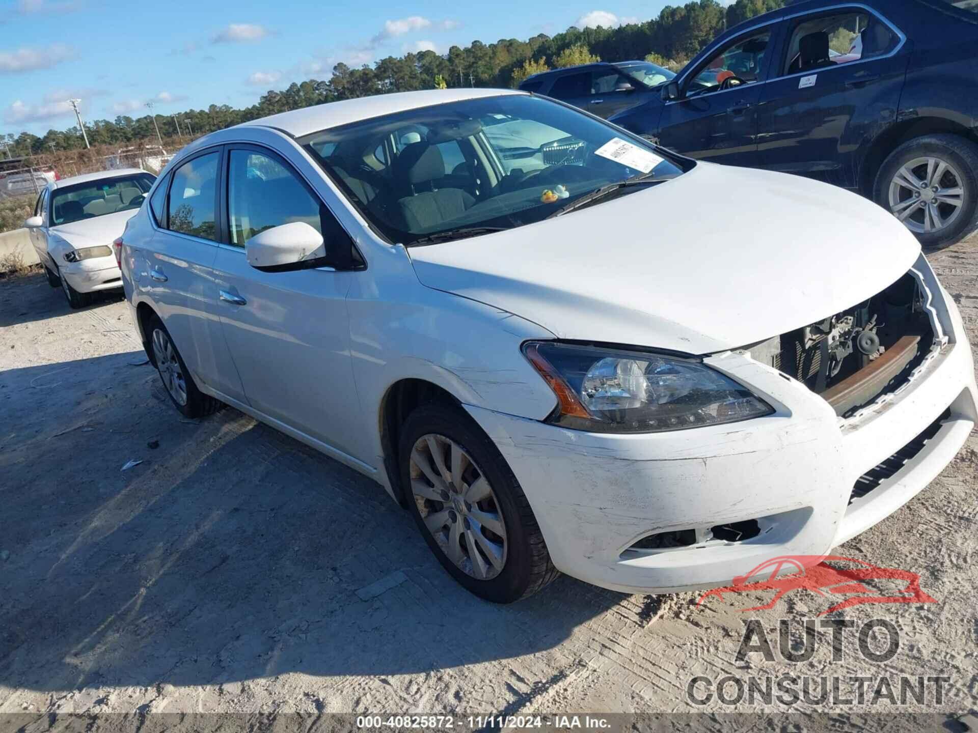 NISSAN SENTRA 2014 - 3N1AB7APXEY251417