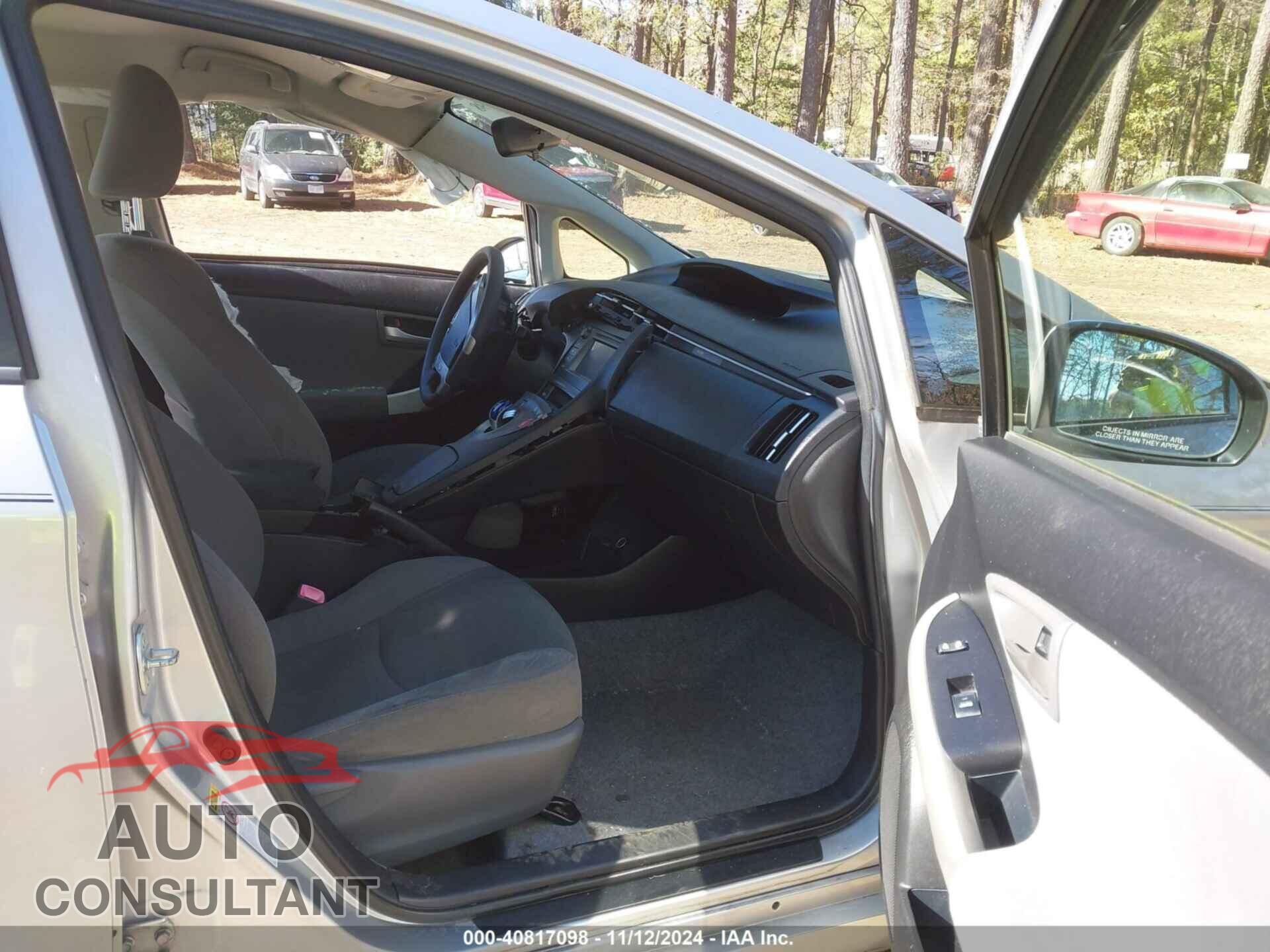 TOYOTA PRIUS 2013 - JTDKN3DU7D5647724