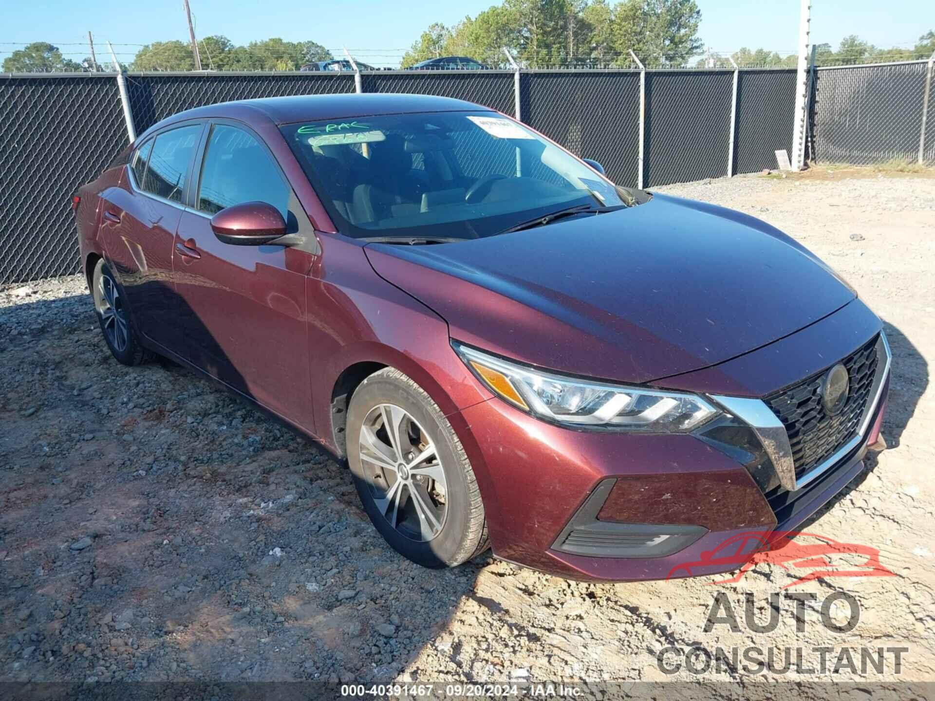 NISSAN SENTRA 2021 - 3N1AB8CV3MY283934