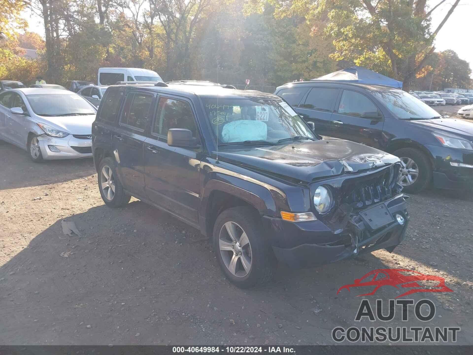 JEEP PATRIOT 2017 - 1C4NJRFB1HD145245