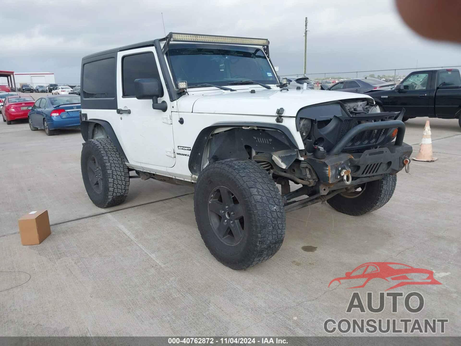 JEEP WRANGLER 2013 - 1C4GJWAGXDL670251