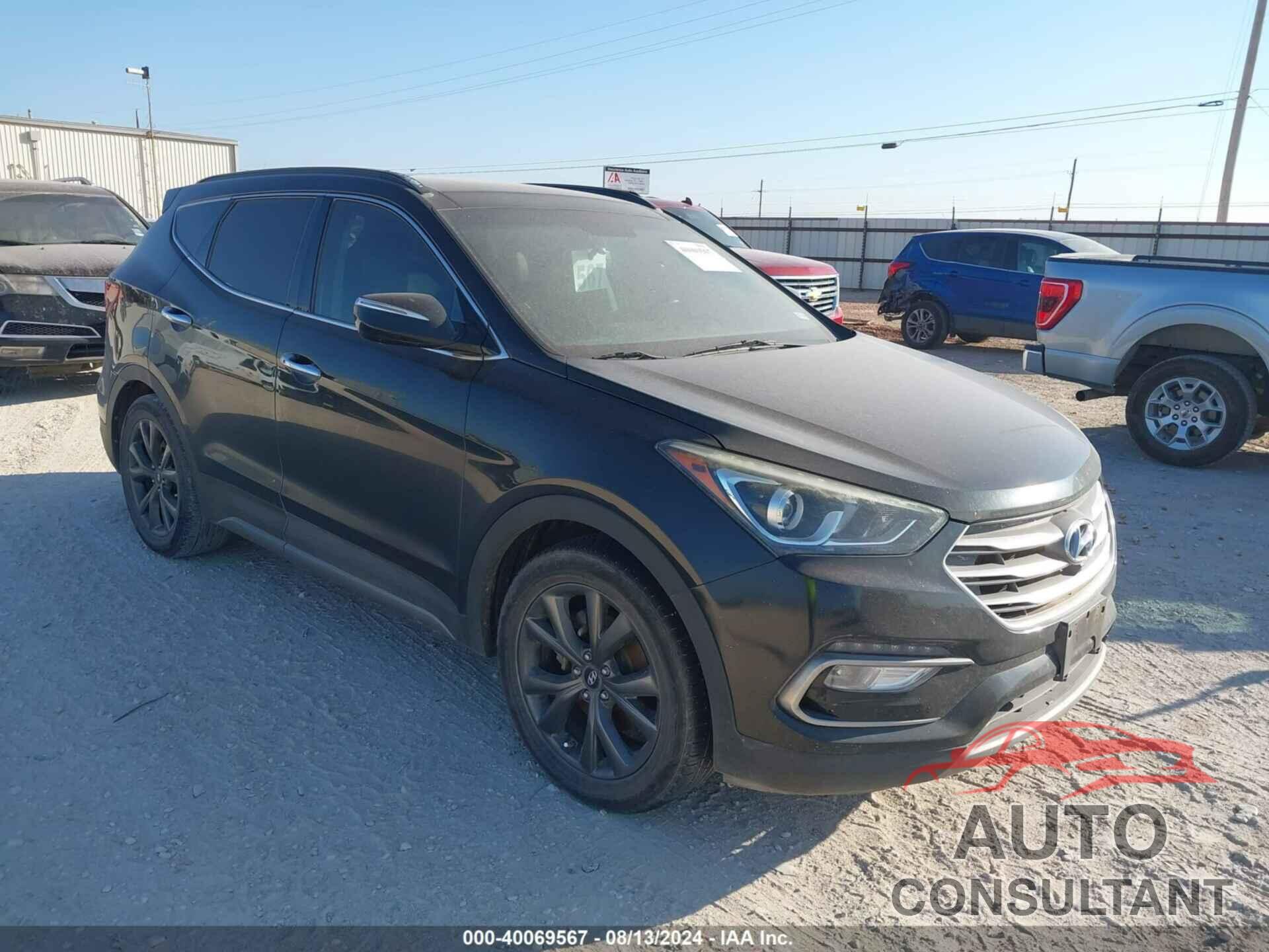 HYUNDAI SANTA FE SPORT 2017 - 5XYZW4LA0HG460217