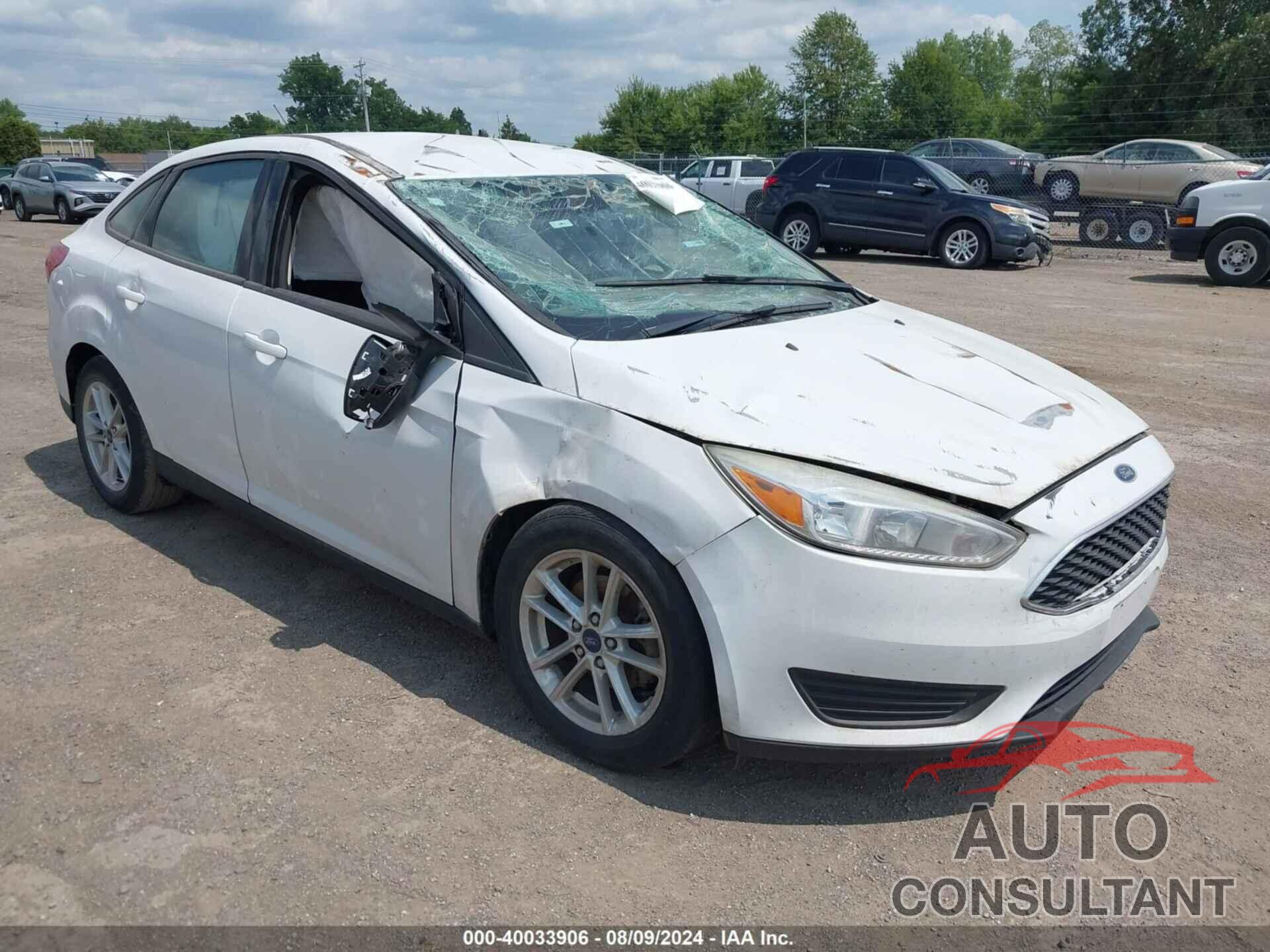 FORD FOCUS 2016 - 1FADP3F26GL365501