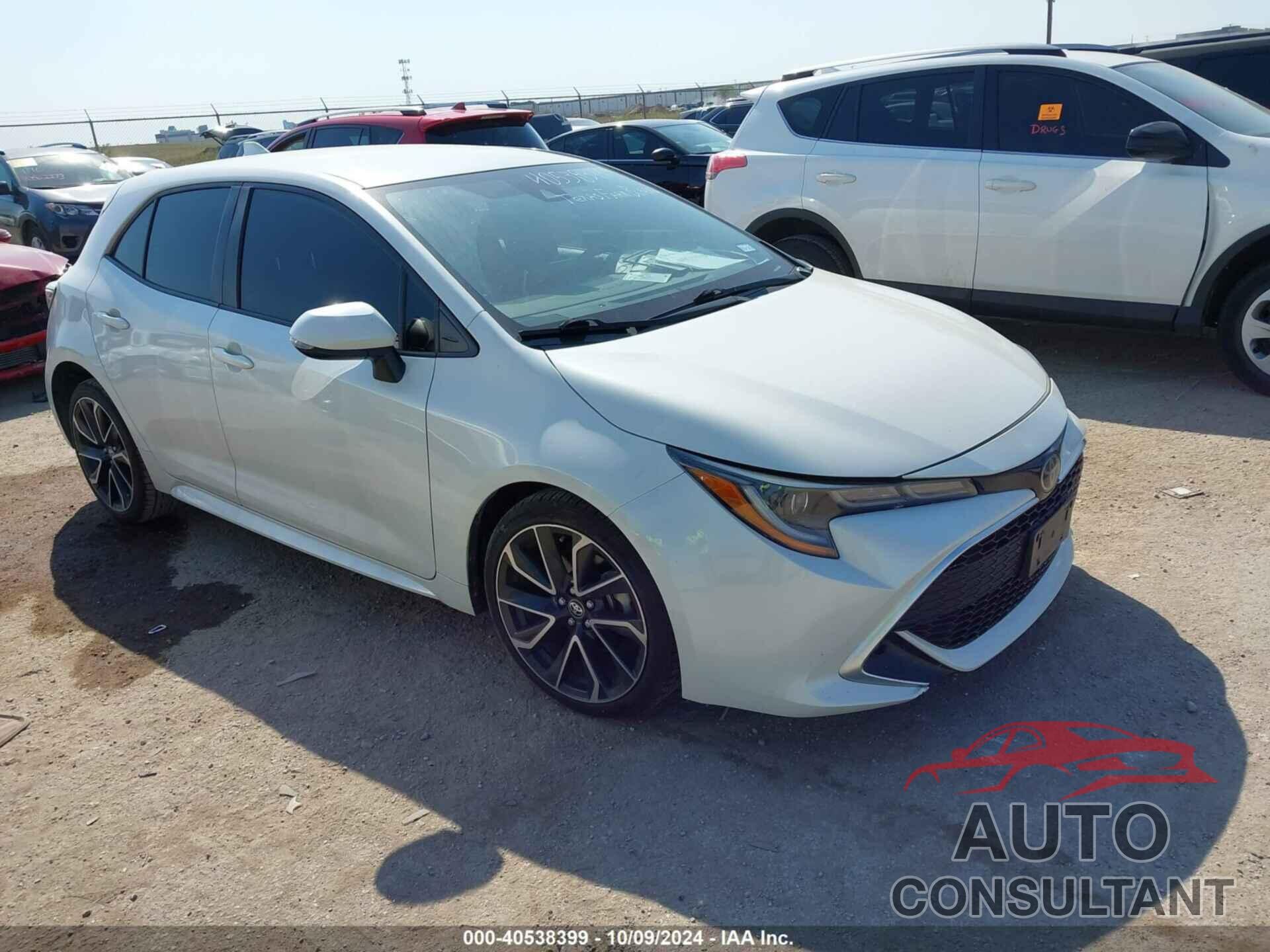 TOYOTA COROLLA 2020 - JTNC4RBE6L3081552