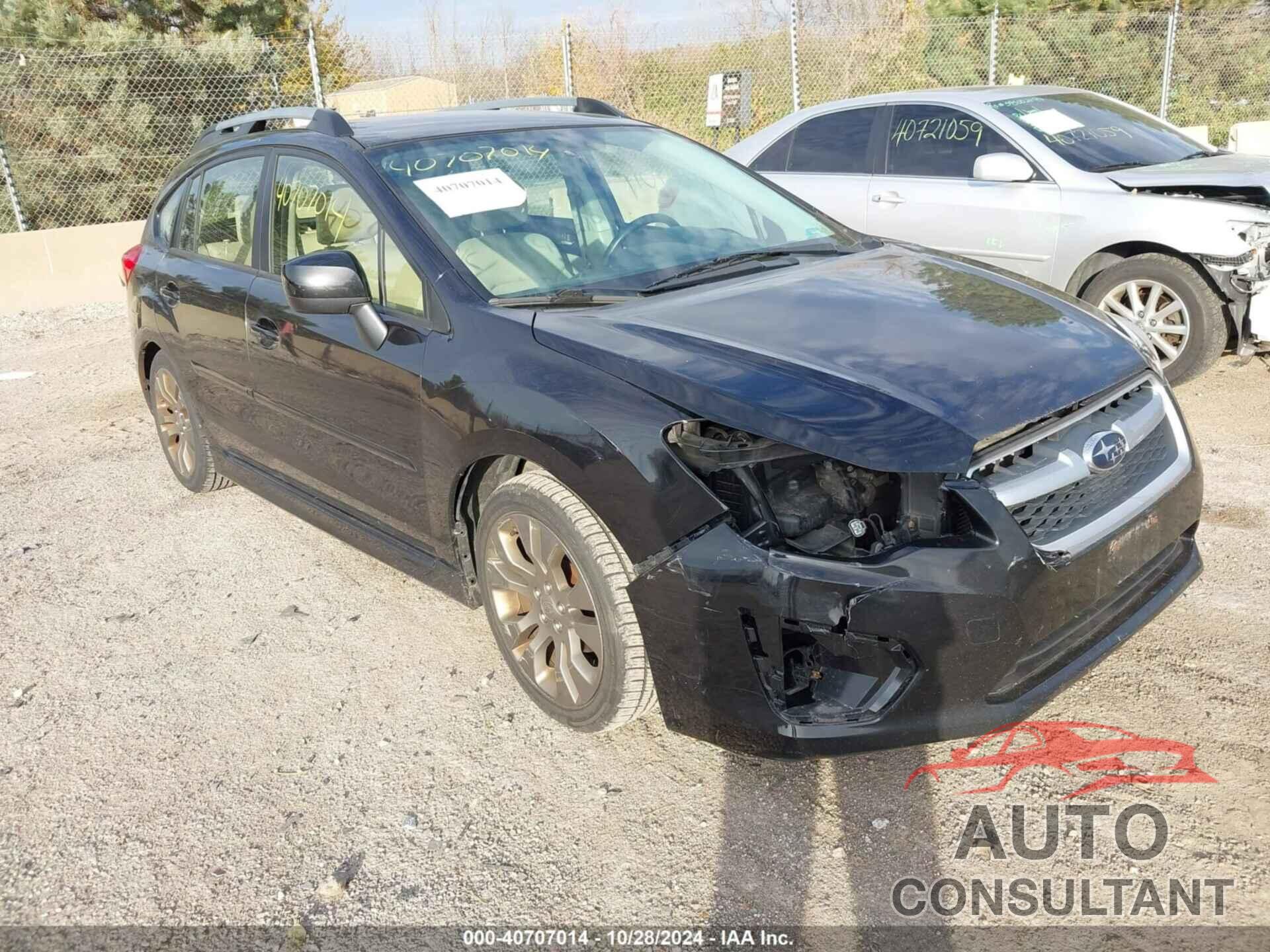 SUBARU IMPREZA 2013 - JF1GPAL69D2218101