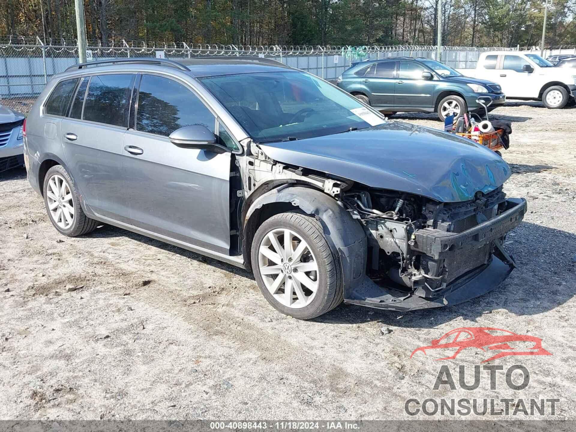 VOLKSWAGEN GOLF SPORTWAGEN 2016 - 3VWC17AU4GM512689
