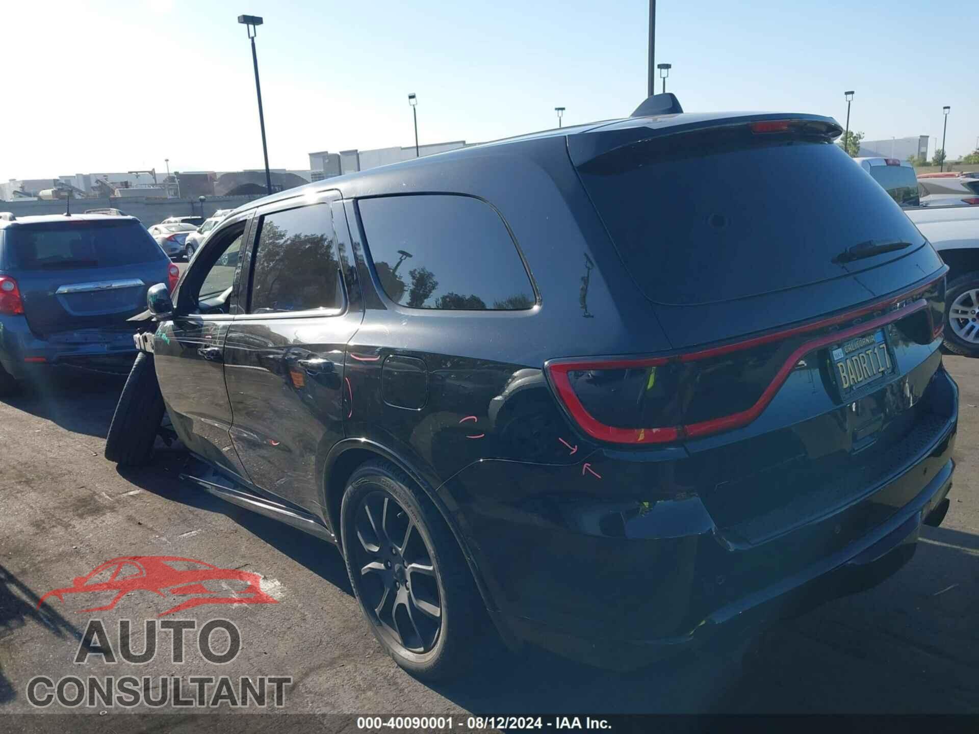 DODGE DURANGO 2017 - 1C4SDHCT9HC690486