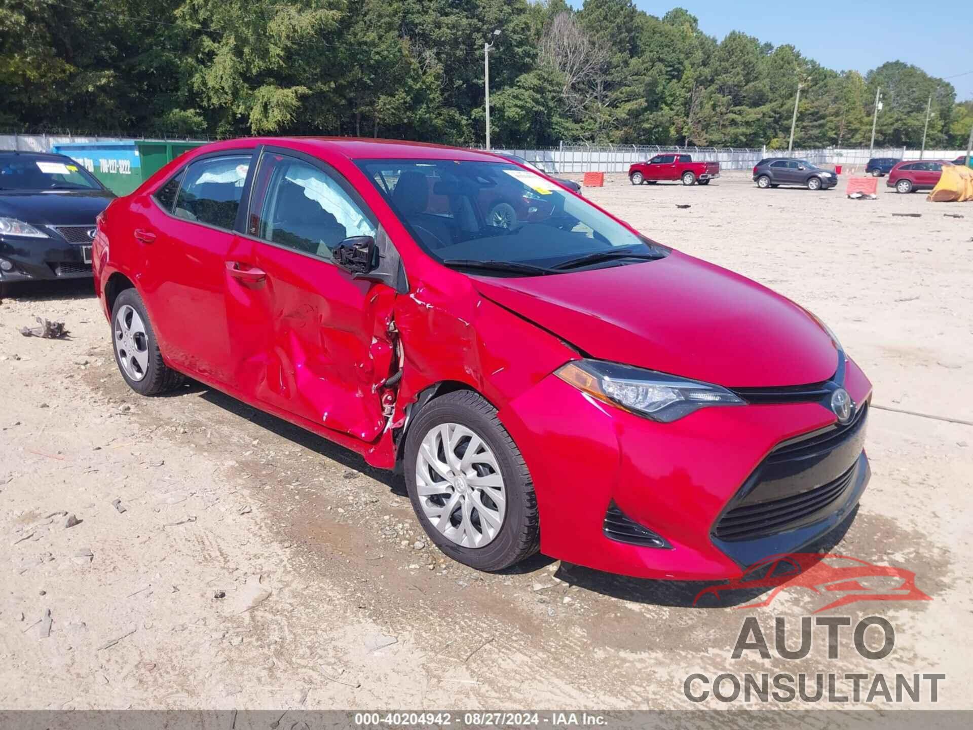 TOYOTA COROLLA 2017 - 2T1BURHE7HC793655