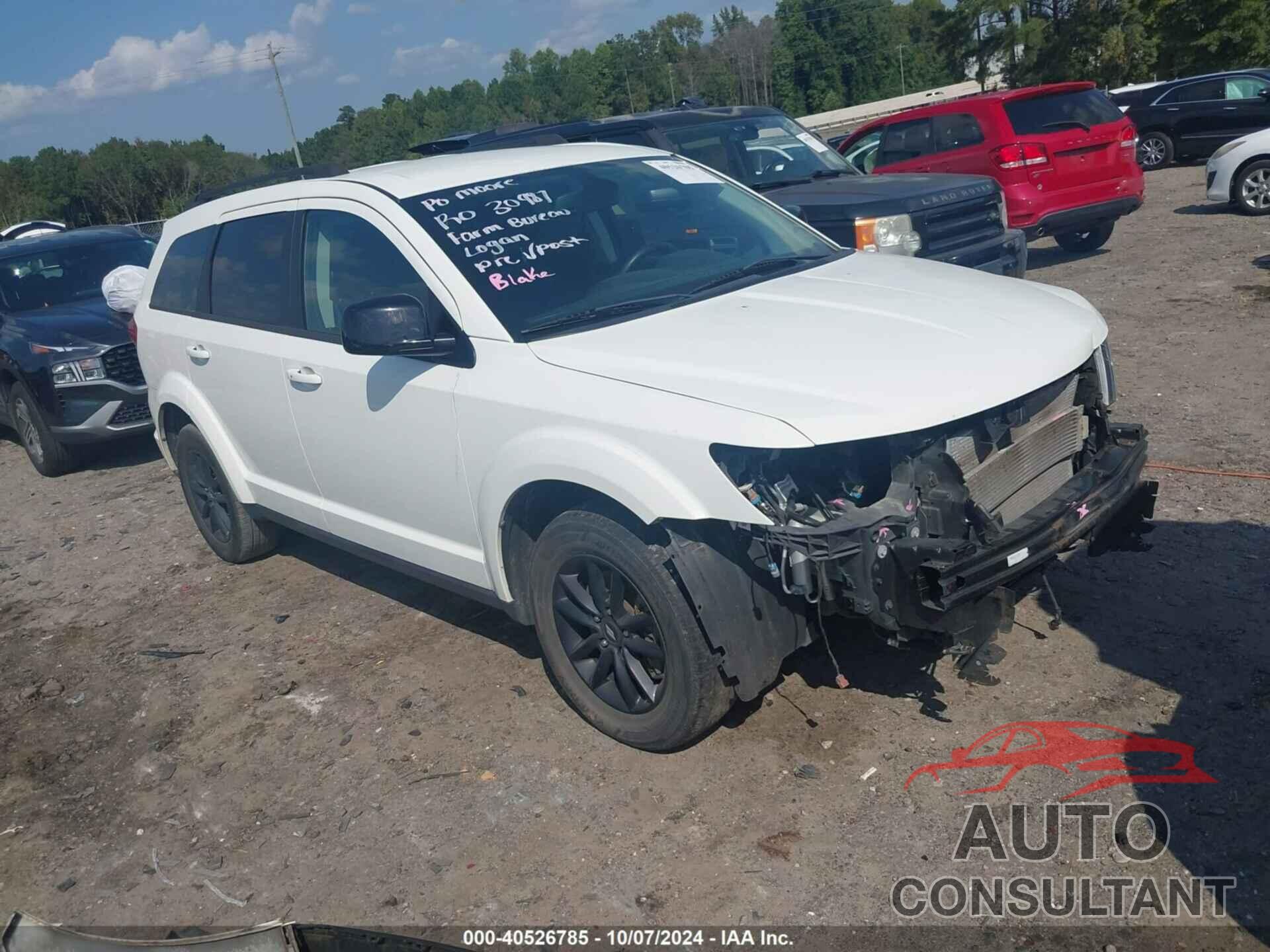 DODGE JOURNEY 2019 - 3C4PDCBB4KT856474