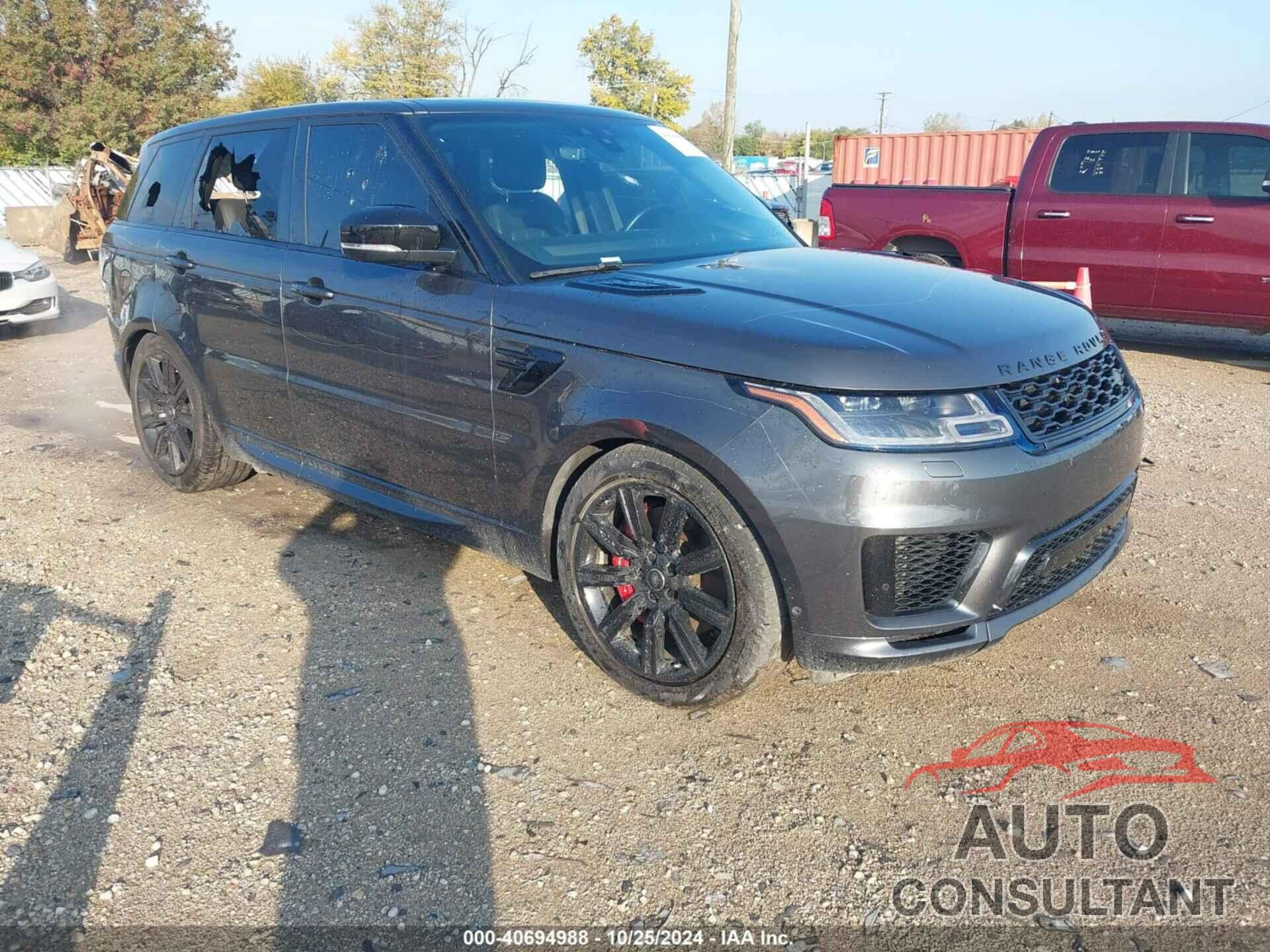 LAND ROVER RANGE ROVER SPORT 2018 - SALWR2REXJA182790