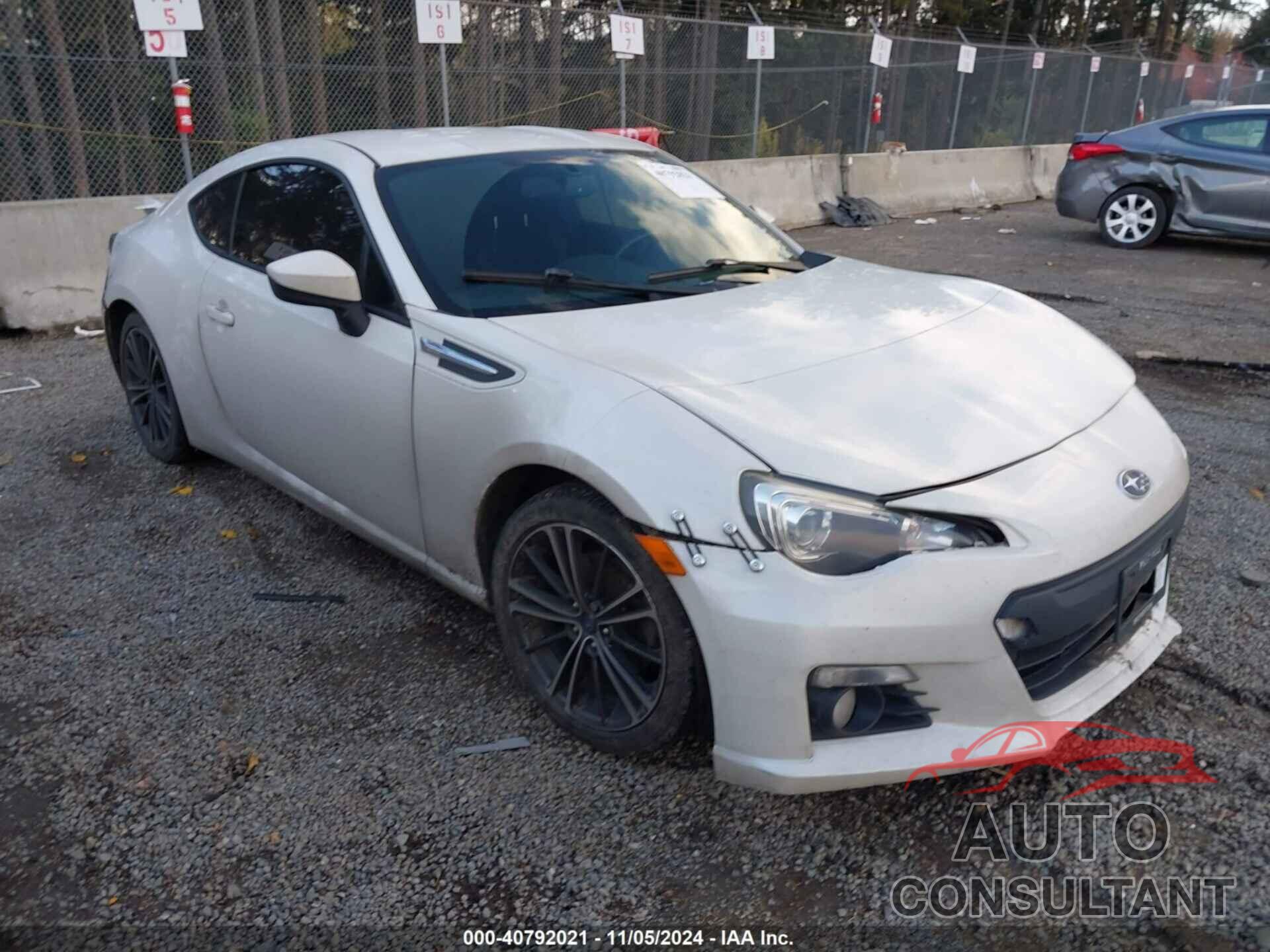 SUBARU BRZ 2013 - JF1ZCAC11D1612819