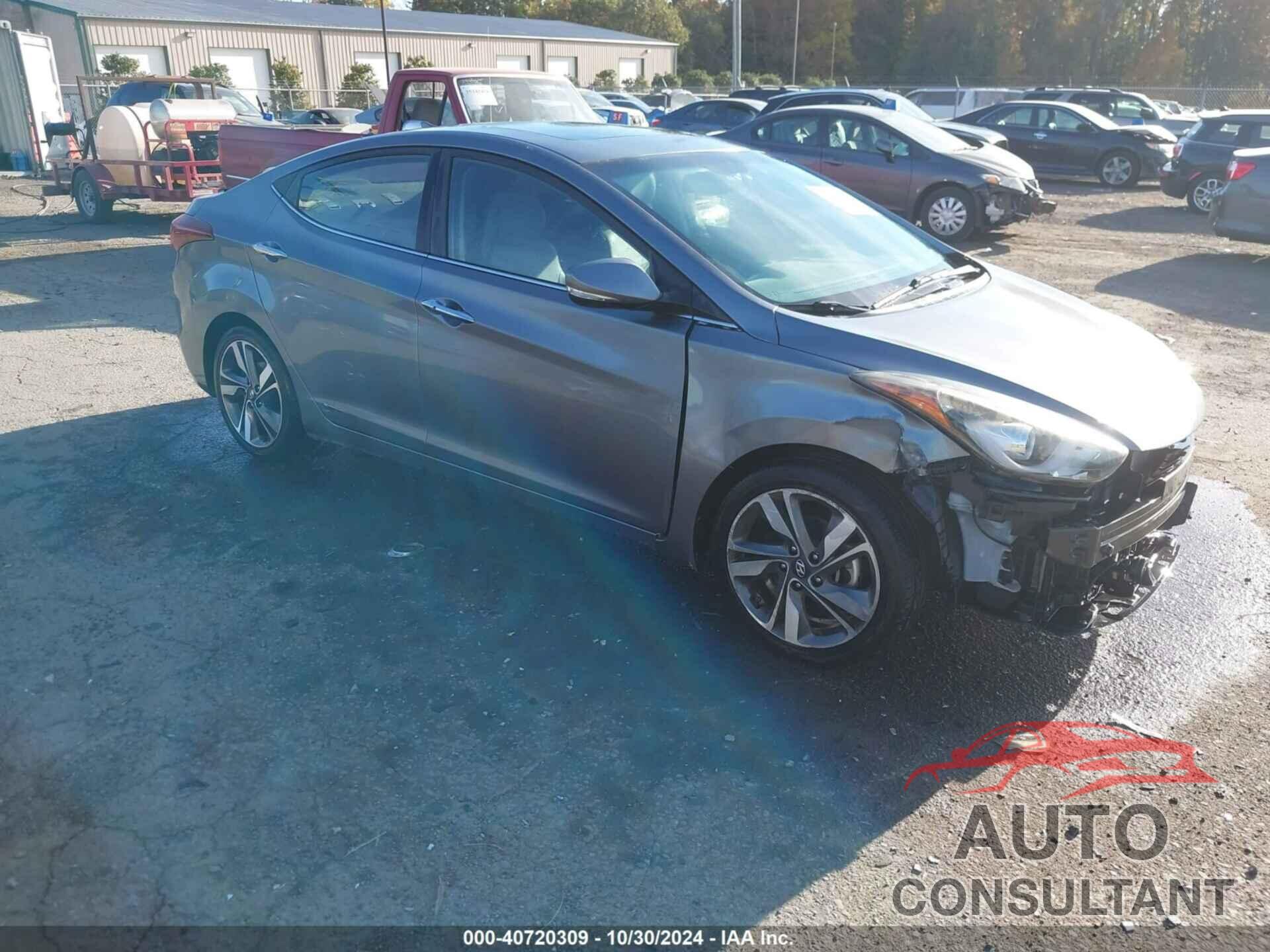 HYUNDAI ELANTRA 2016 - KMHDH4AE2GU597856