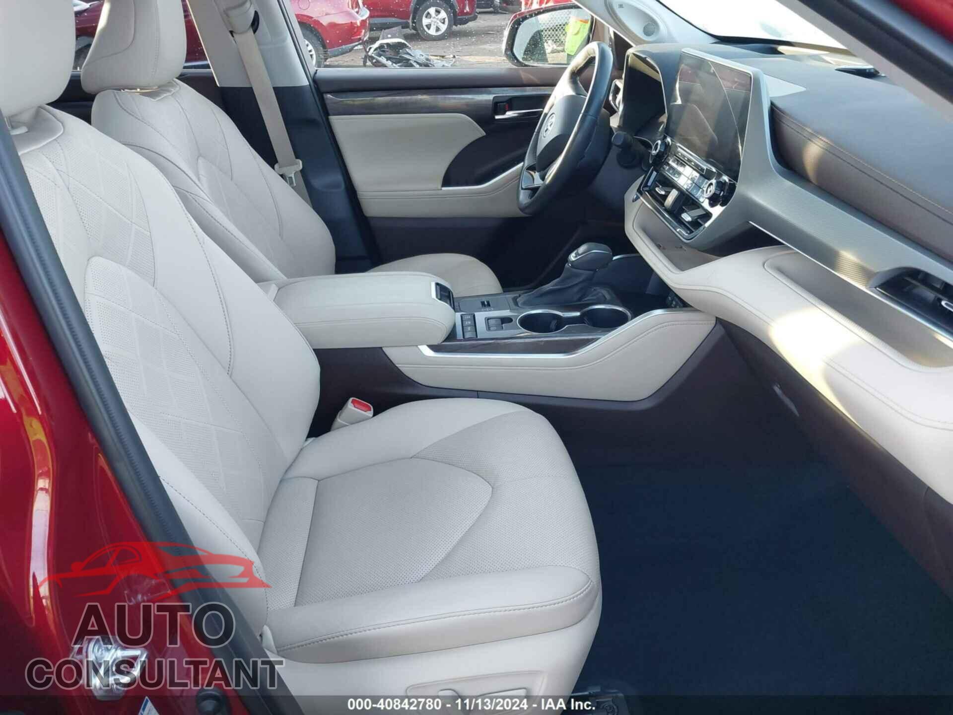 TOYOTA HIGHLANDER 2021 - 5TDEBRCH8MS021400