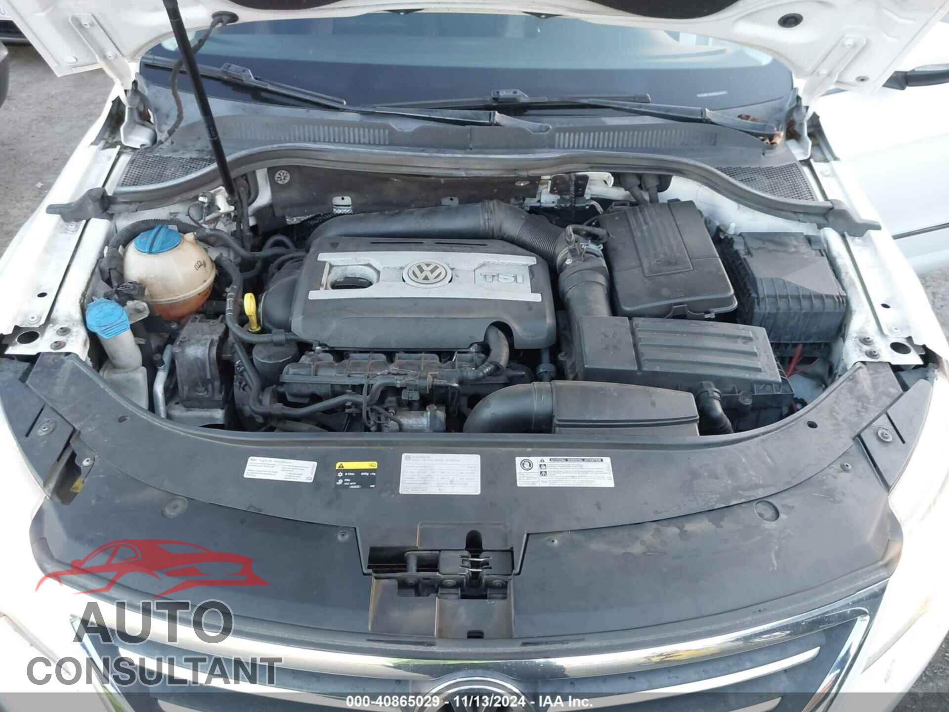 VOLKSWAGEN CC 2012 - WVWMP7AN6CE534675
