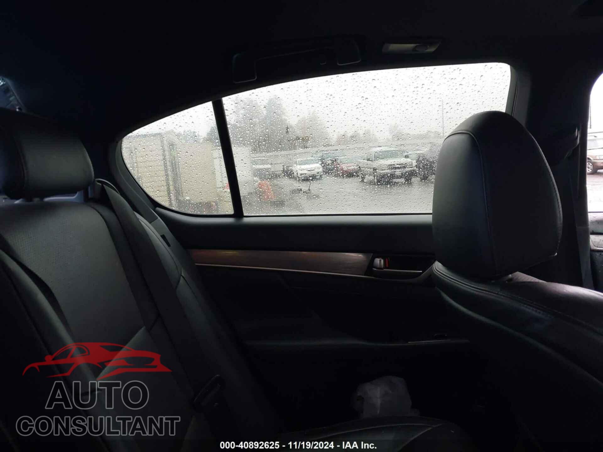 LEXUS GS 2013 - JTHBE1BL6D5000275