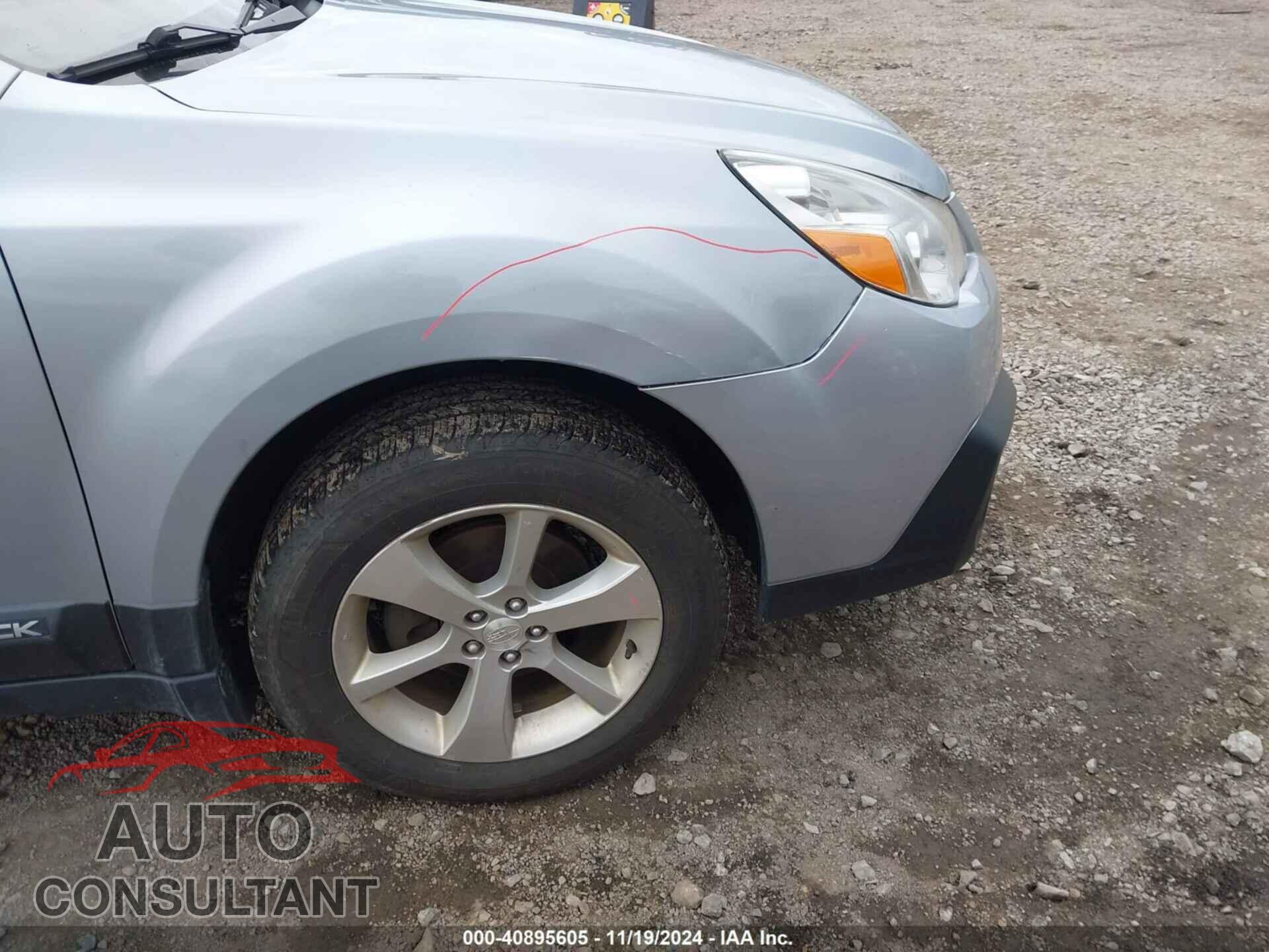 SUBARU OUTBACK 2013 - 4S4BRBLC8D3301406