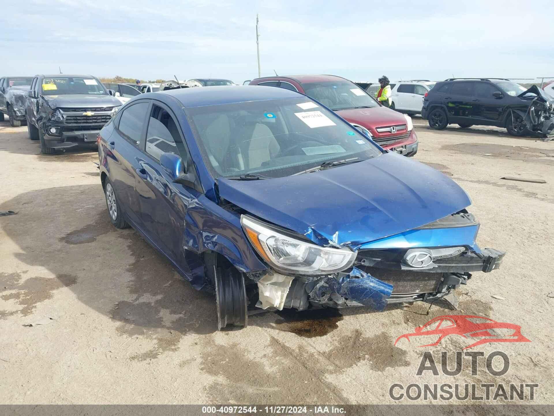 HYUNDAI ACCENT 2016 - KMHCT4AE0GU031396