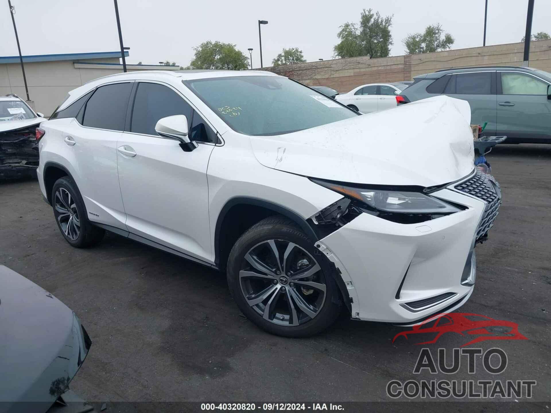 LEXUS RX 450H 2022 - 2T2HGMDA3NC076930