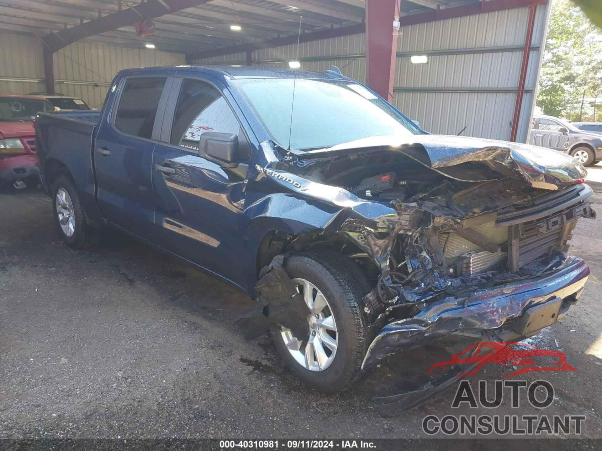 CHEVROLET SILVERADO 1500 2022 - 1GCPABEK8NZ533363