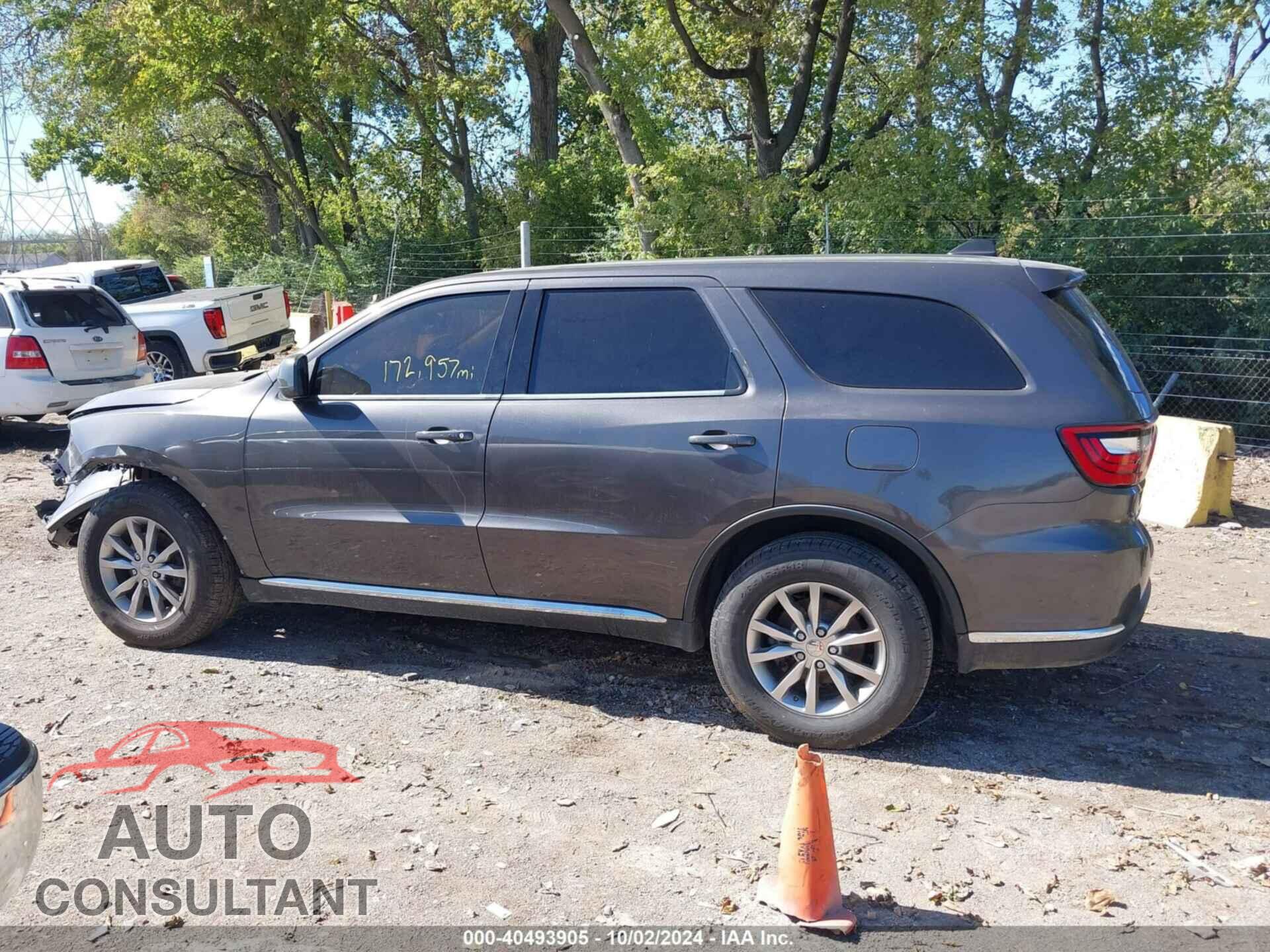 DODGE DURANGO 2017 - 1C4RDJAG4HC888565