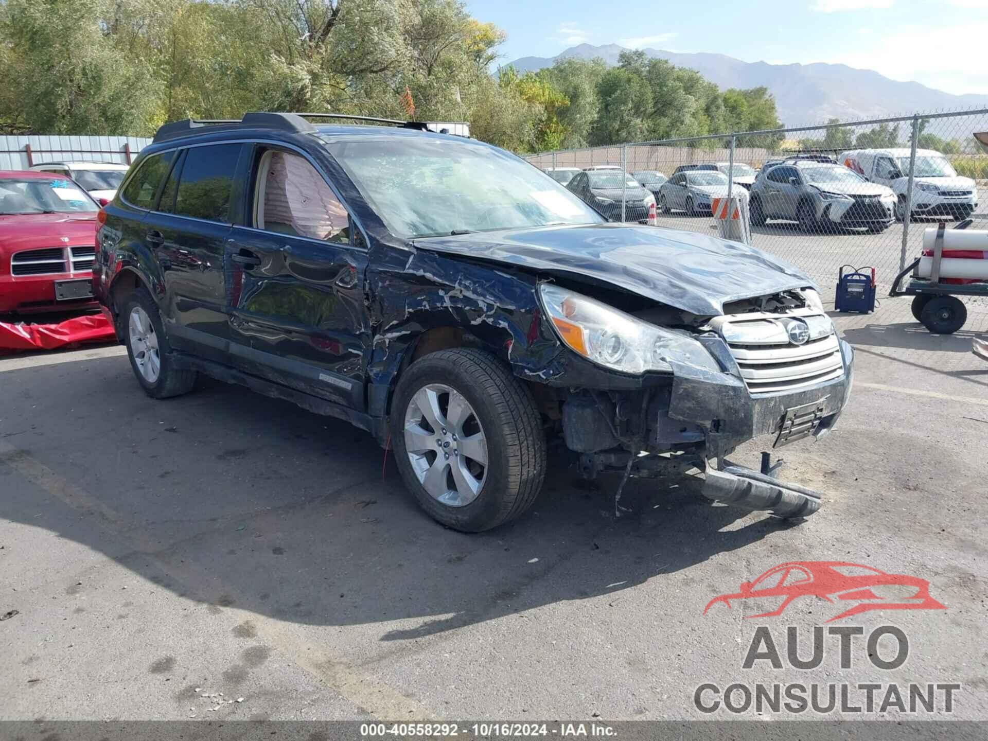 SUBARU OUTBACK 2012 - 4S4BRBKC1C3271598