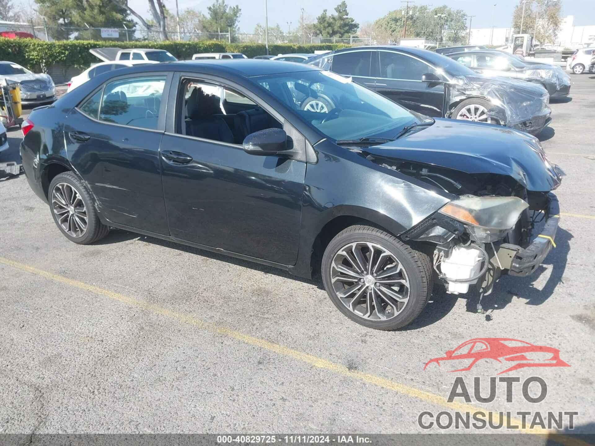 TOYOTA COROLLA 2016 - 5YFBURHE4GP541554