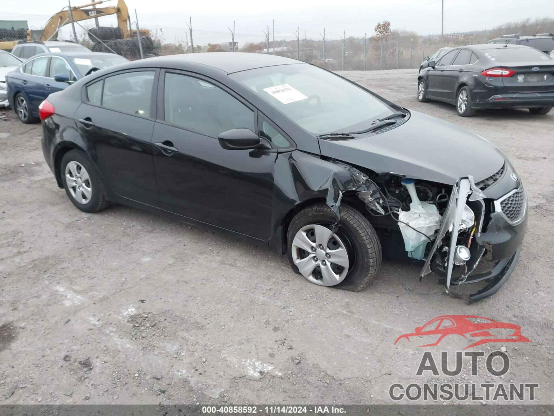 KIA FORTE 2016 - KNAFK4A6XG5540111