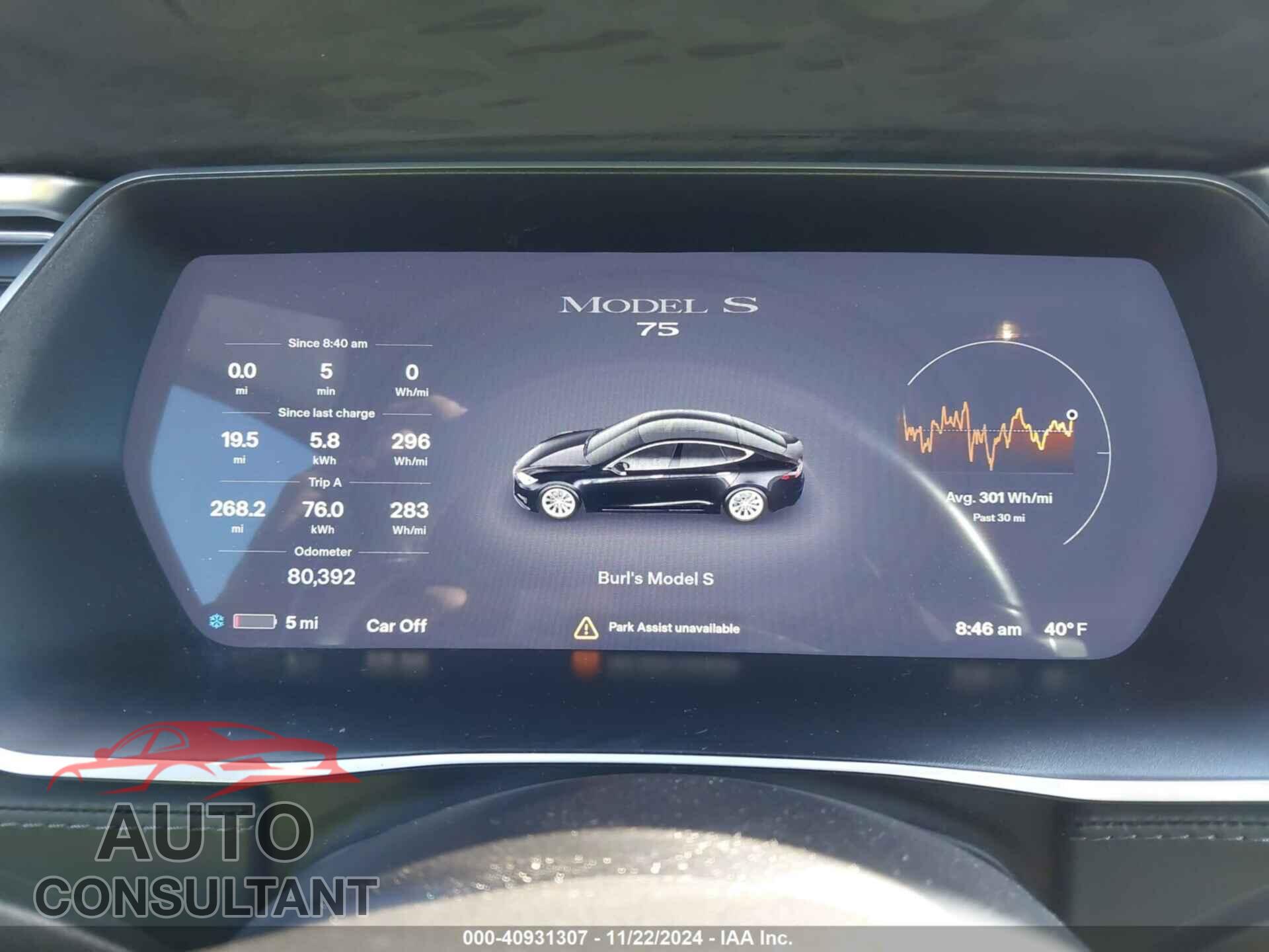 TESLA MODEL S 2017 - 5YJSA1E19HF226094