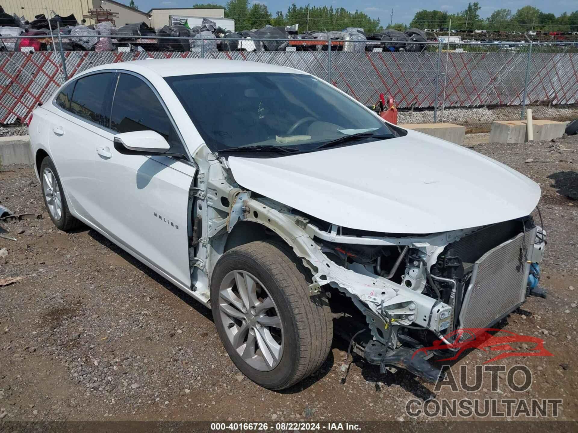 CHEVROLET MALIBU 2016 - 1G1ZE5ST8GF346830