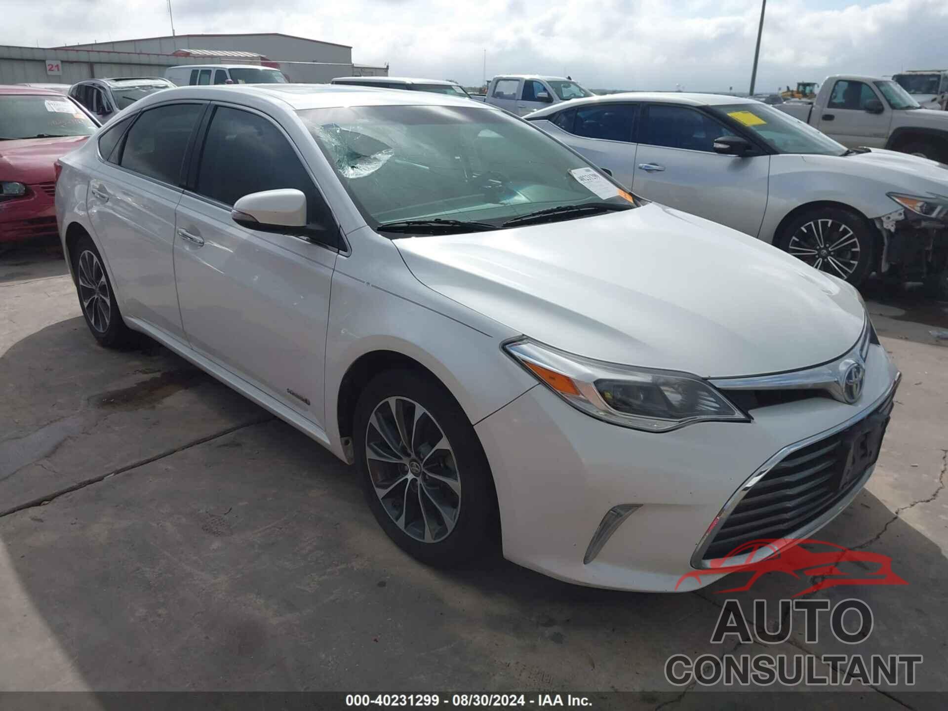 TOYOTA AVALON HYBRID 2016 - 4T1BD1EB3GU054629