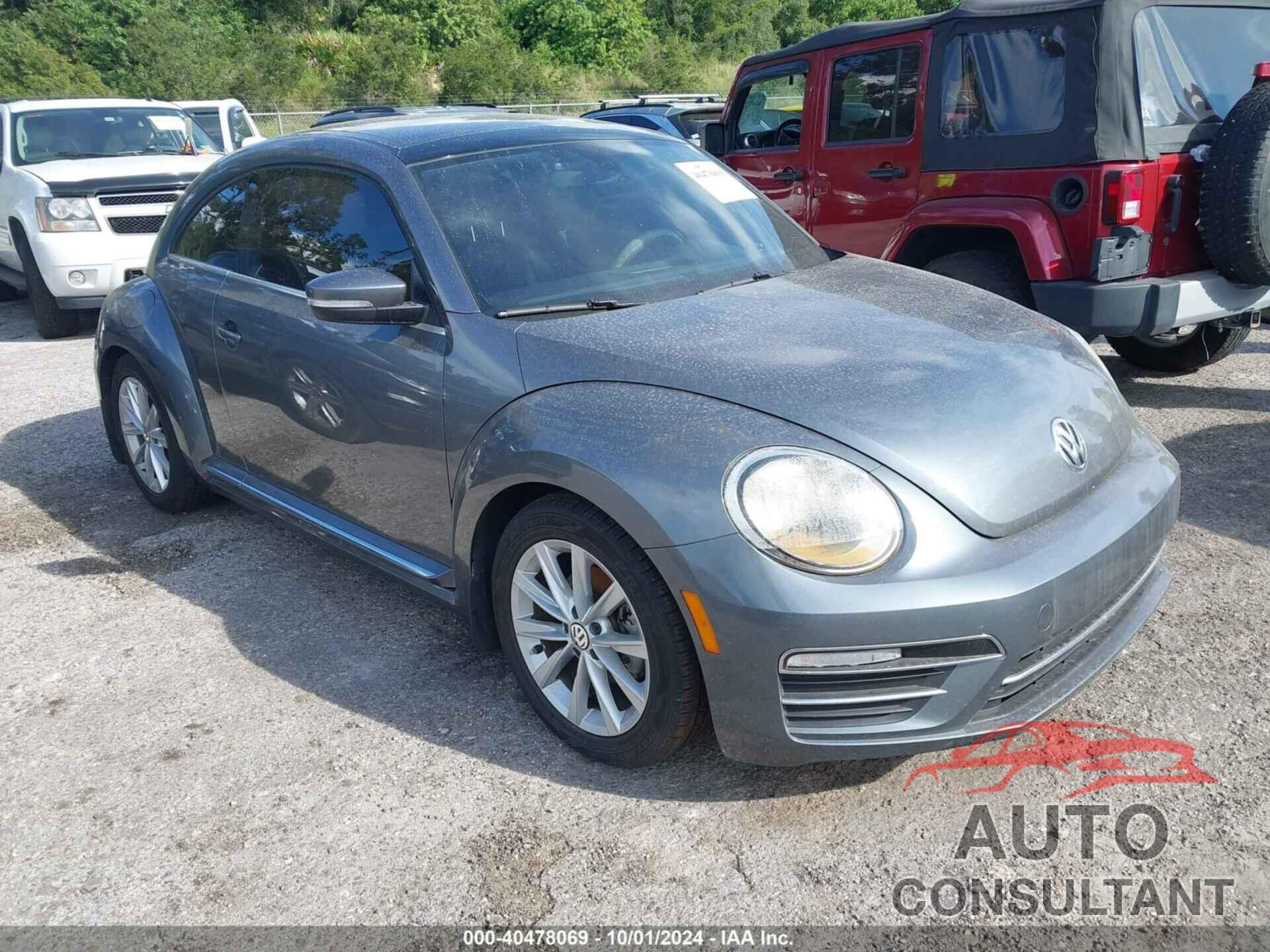 VOLKSWAGEN BEETLE 2018 - 3VWJD7AT8JM700726