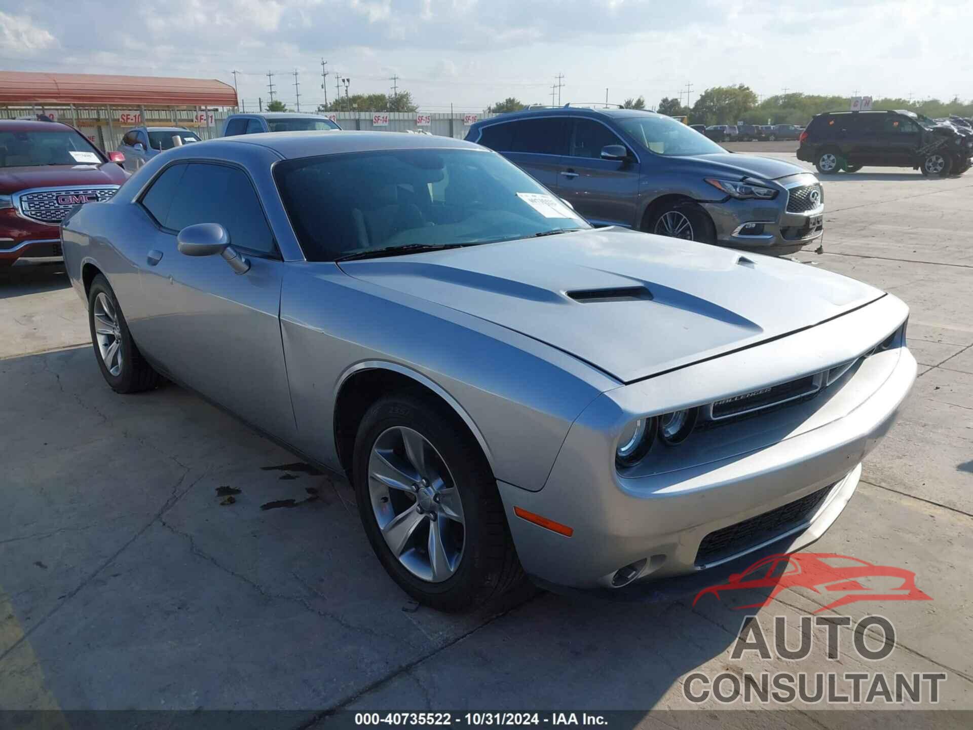 DODGE CHALLENGER 2016 - 2C3CDZAG7GH172442