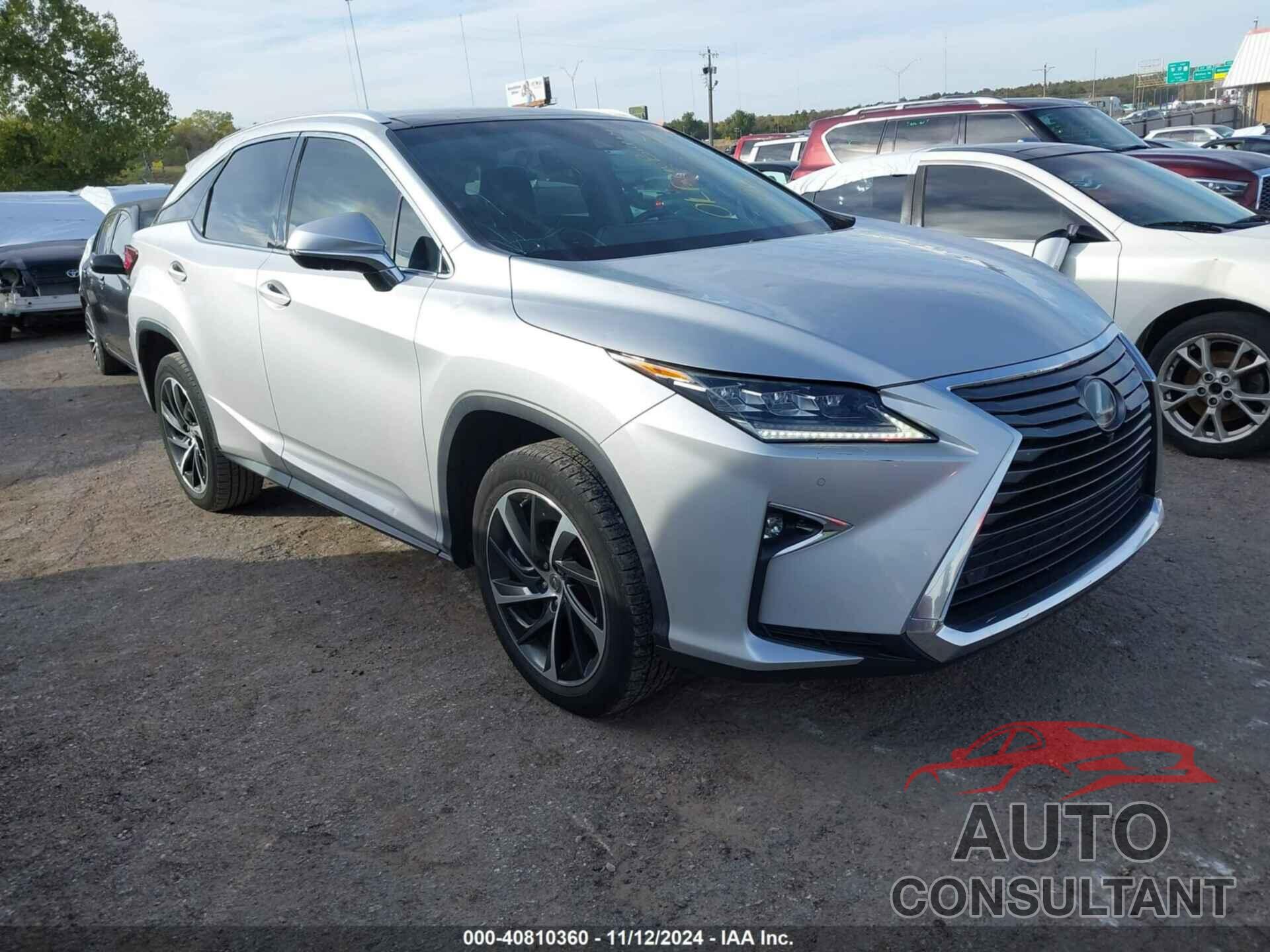 LEXUS RX 350 2016 - 2T2ZZMCA6GC018491