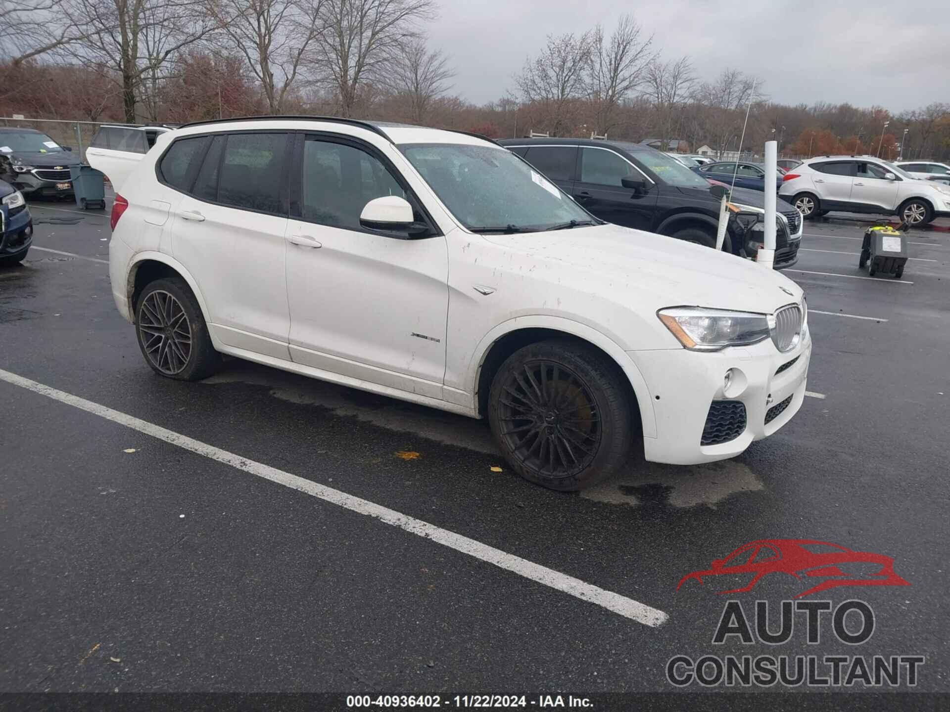 BMW X3 2017 - 5UXWX7C55H0S19214