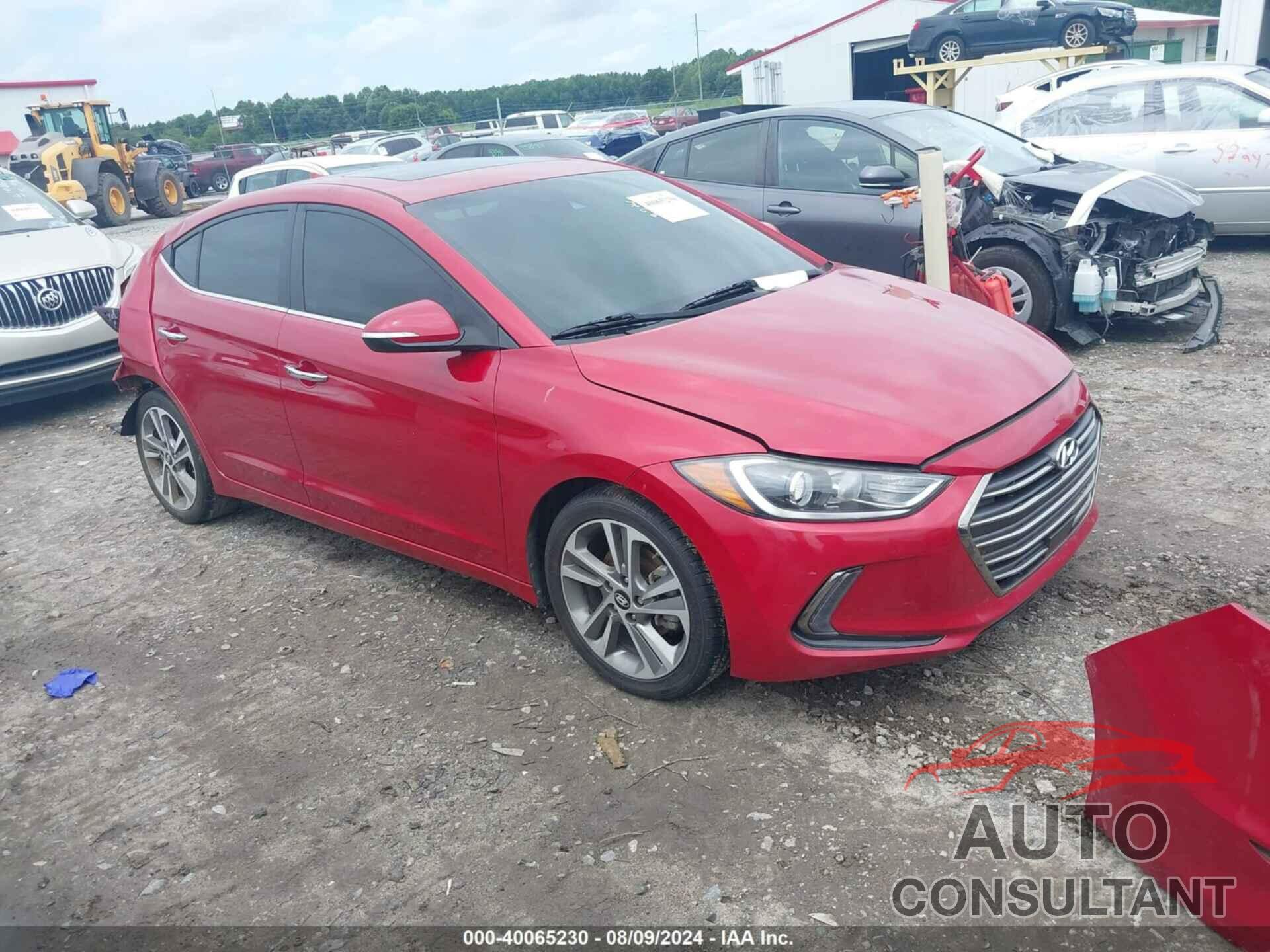 HYUNDAI ELANTRA 2017 - 5NPD84LF6HH082123