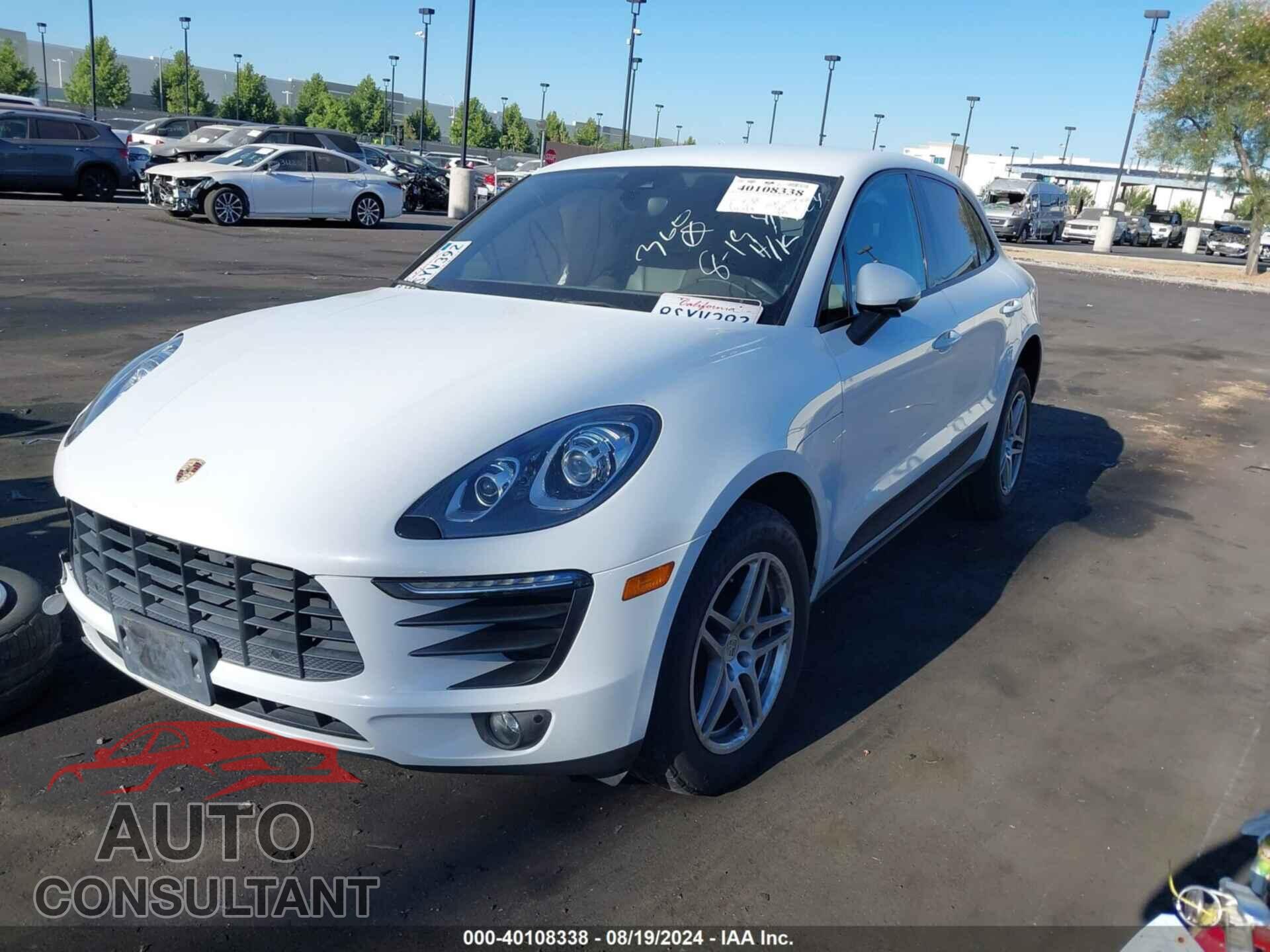 PORSCHE MACAN 2018 - WP1AA2A59JLB02189