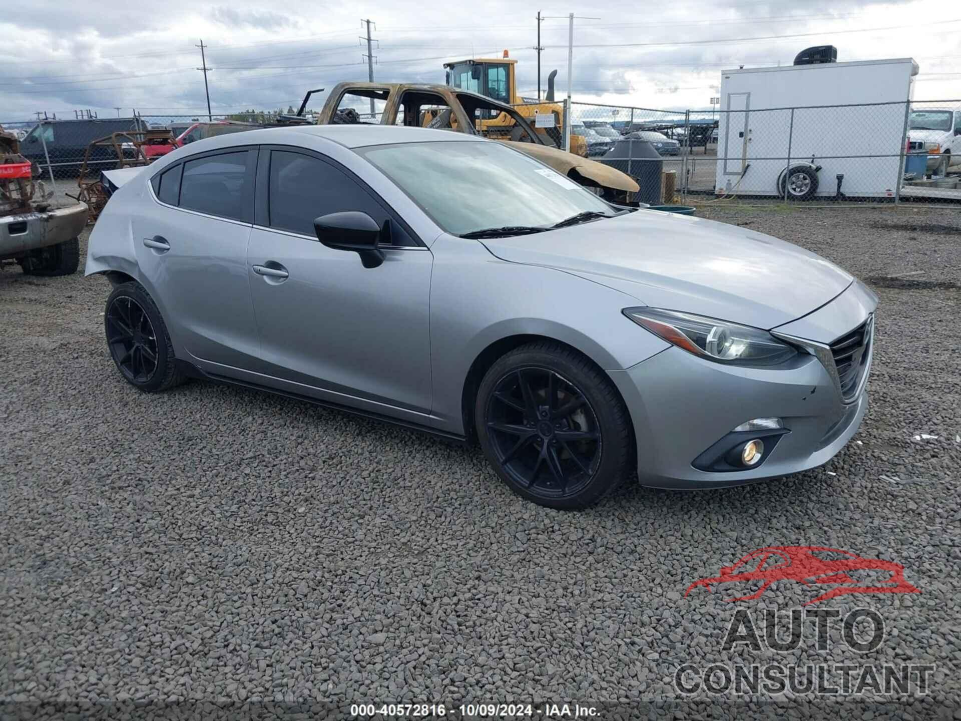 MAZDA MAZDA3 2014 - JM1BM1V39E1109709