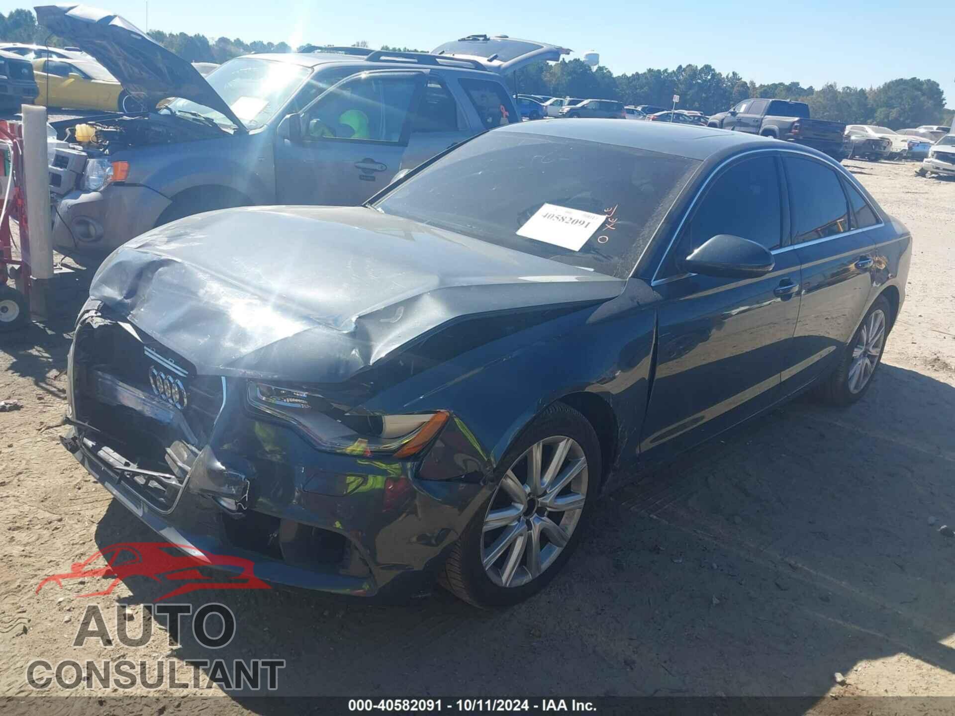 AUDI A6 2013 - WAUGFAFC4DN098282