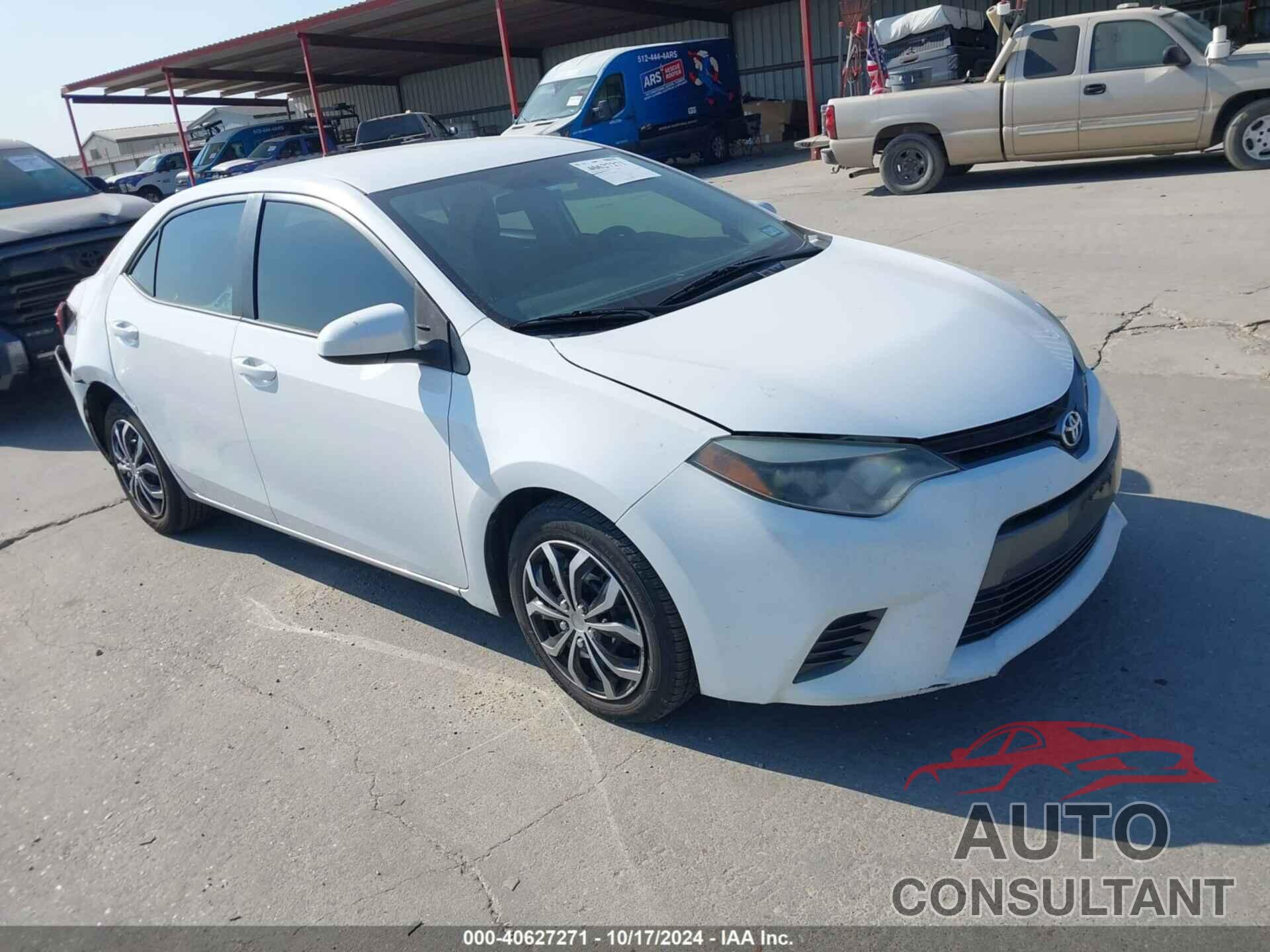 TOYOTA COROLLA 2015 - 2T1BURHE0FC334304