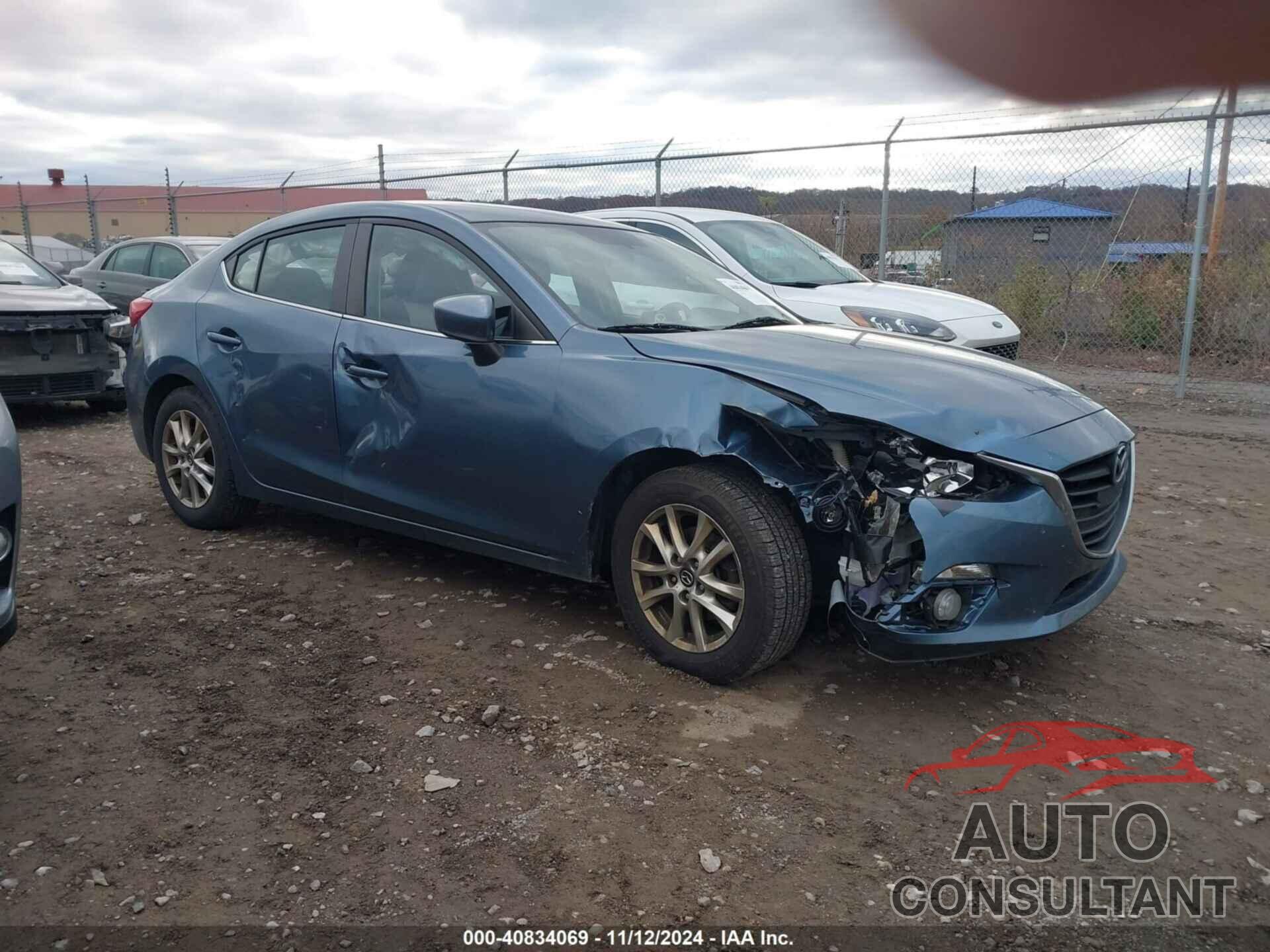 MAZDA MAZDA3 2015 - JM1BM1V71F1264825