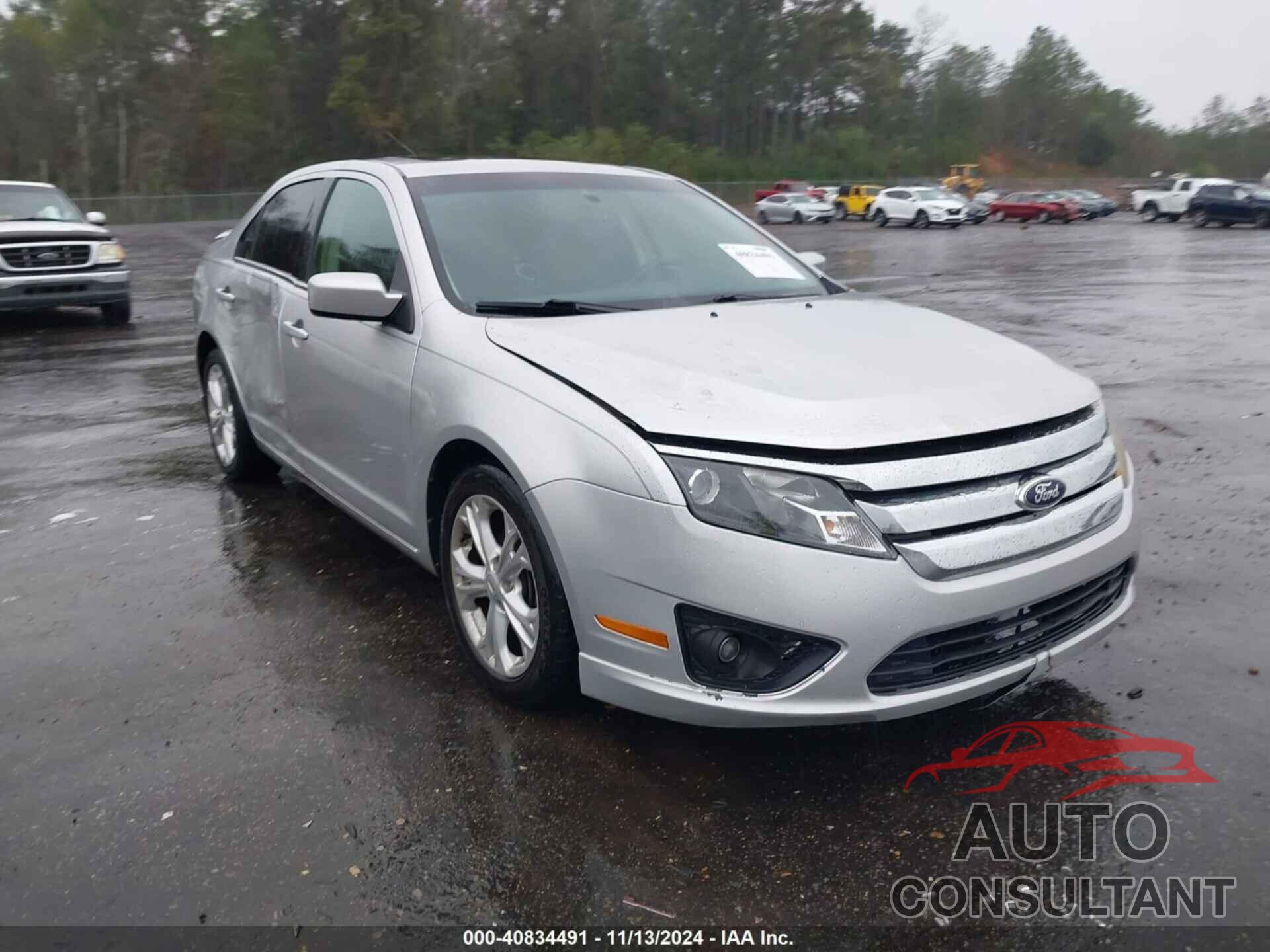 FORD FUSION 2012 - 3FAHP0HA1CR406360