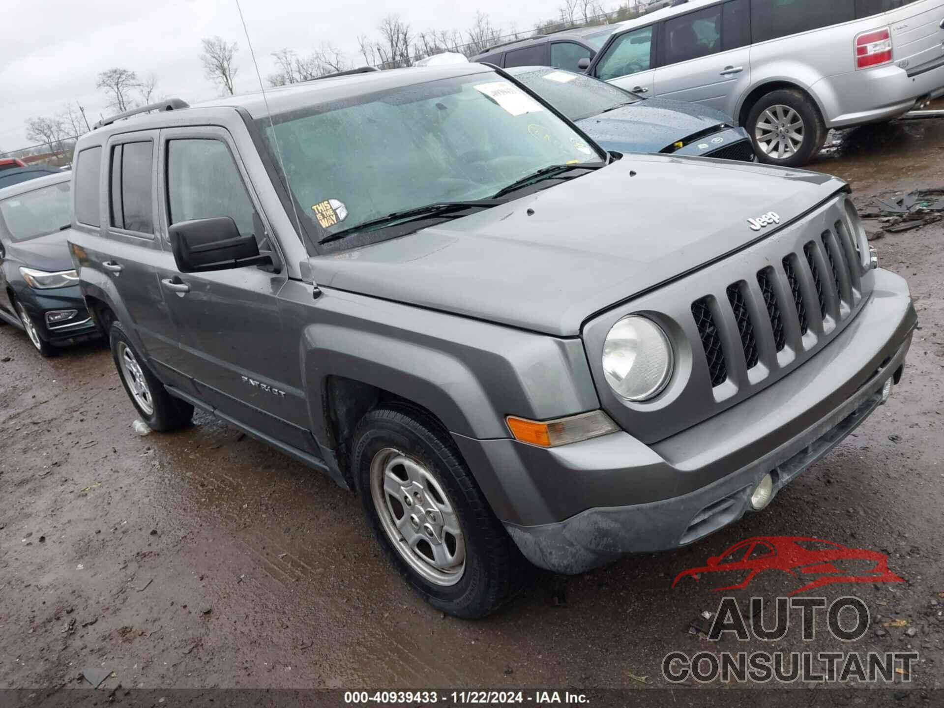 JEEP PATRIOT 2014 - 1C4NJPBAXED596185