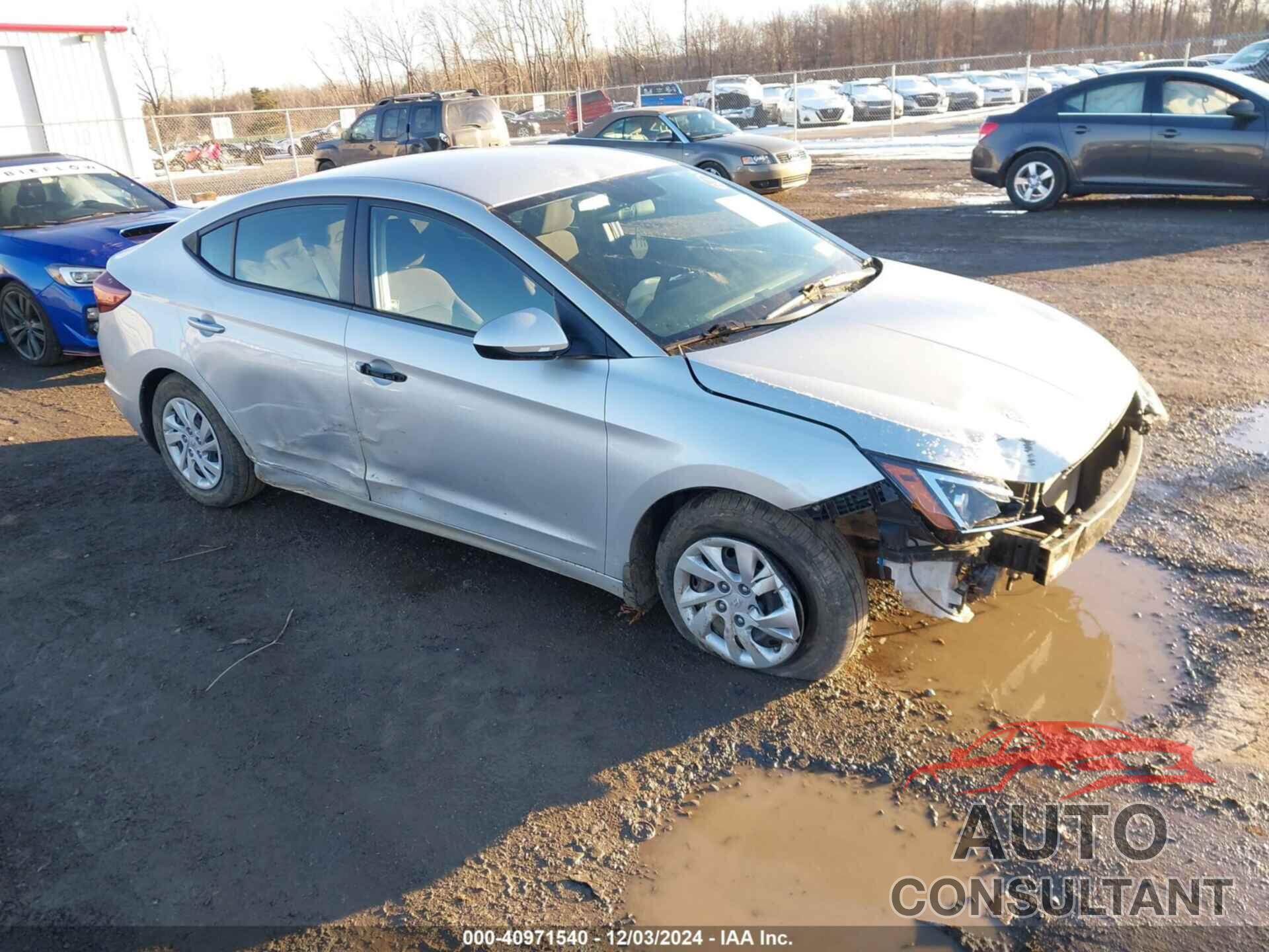 HYUNDAI ELANTRA 2019 - 5NPD74LF4KH464693
