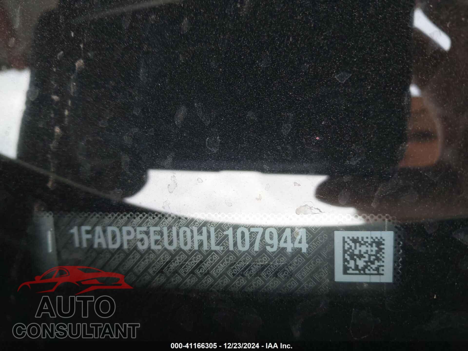 FORD C-MAX 2017 - 1FADP5EU0HL107944