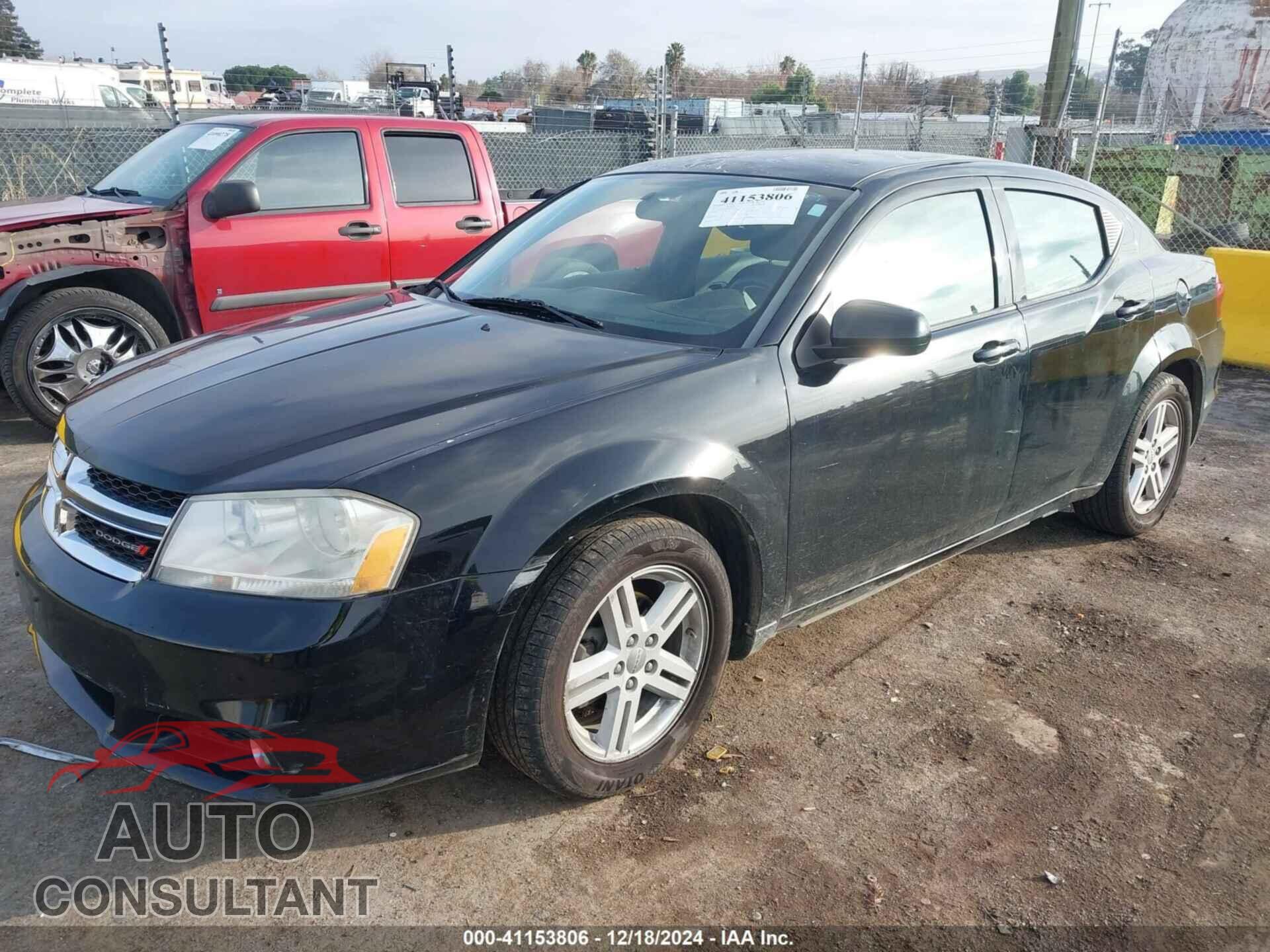 DODGE AVENGER 2013 - 1C3CDZCB2DN502556